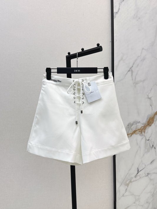D*r 25ss embroidered tie shorts