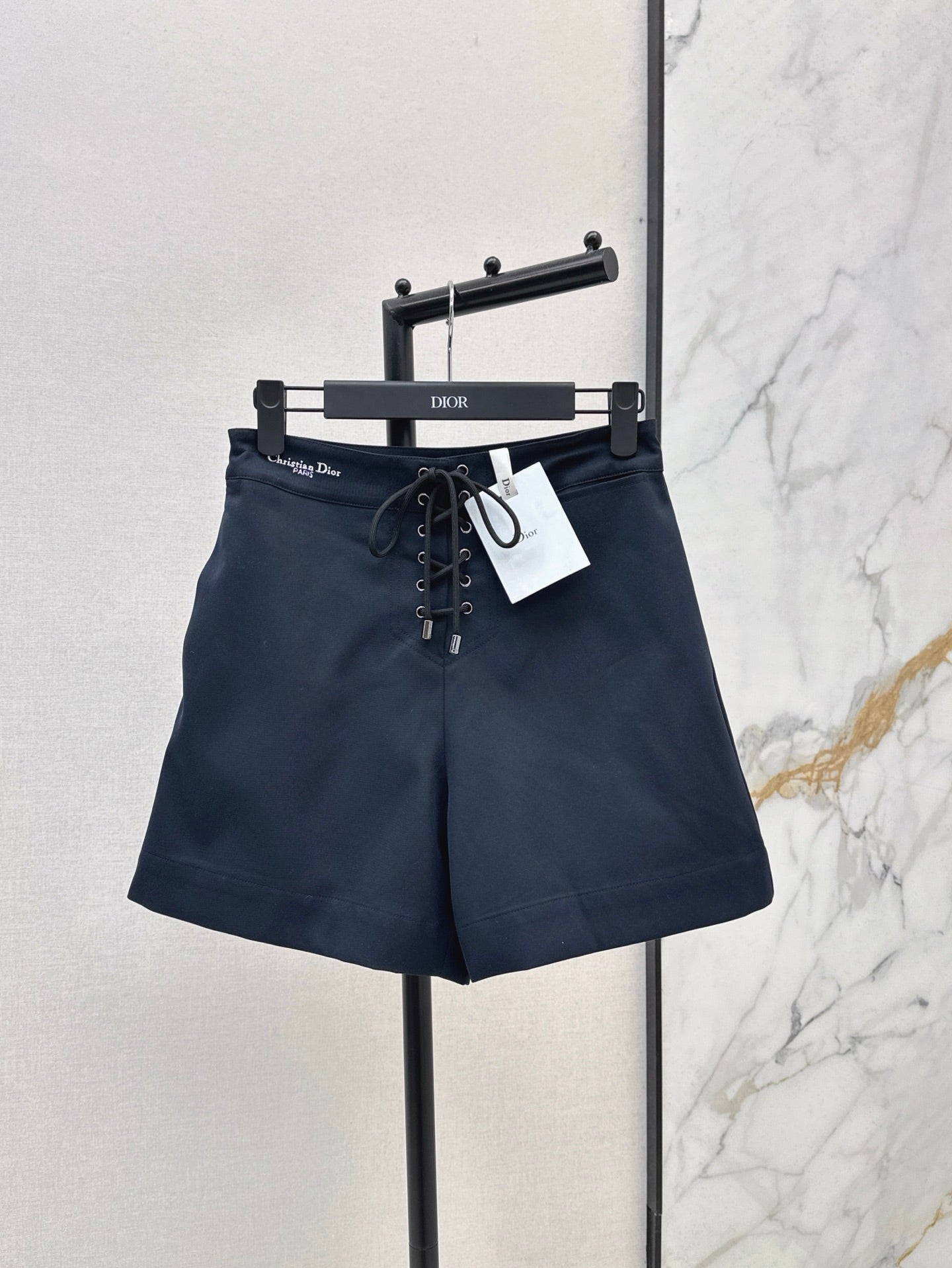 D*r 25ss embroidered tie shorts