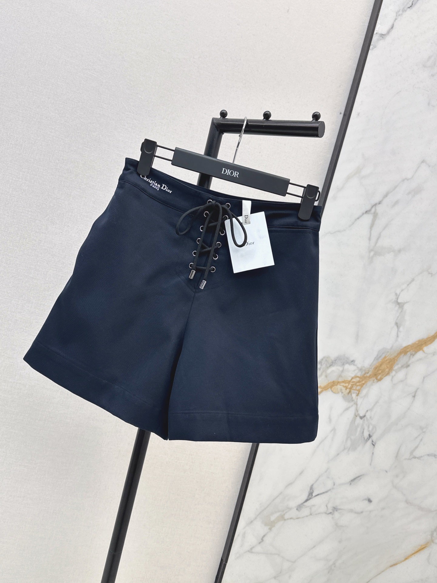 D*r 25ss embroidered tie shorts