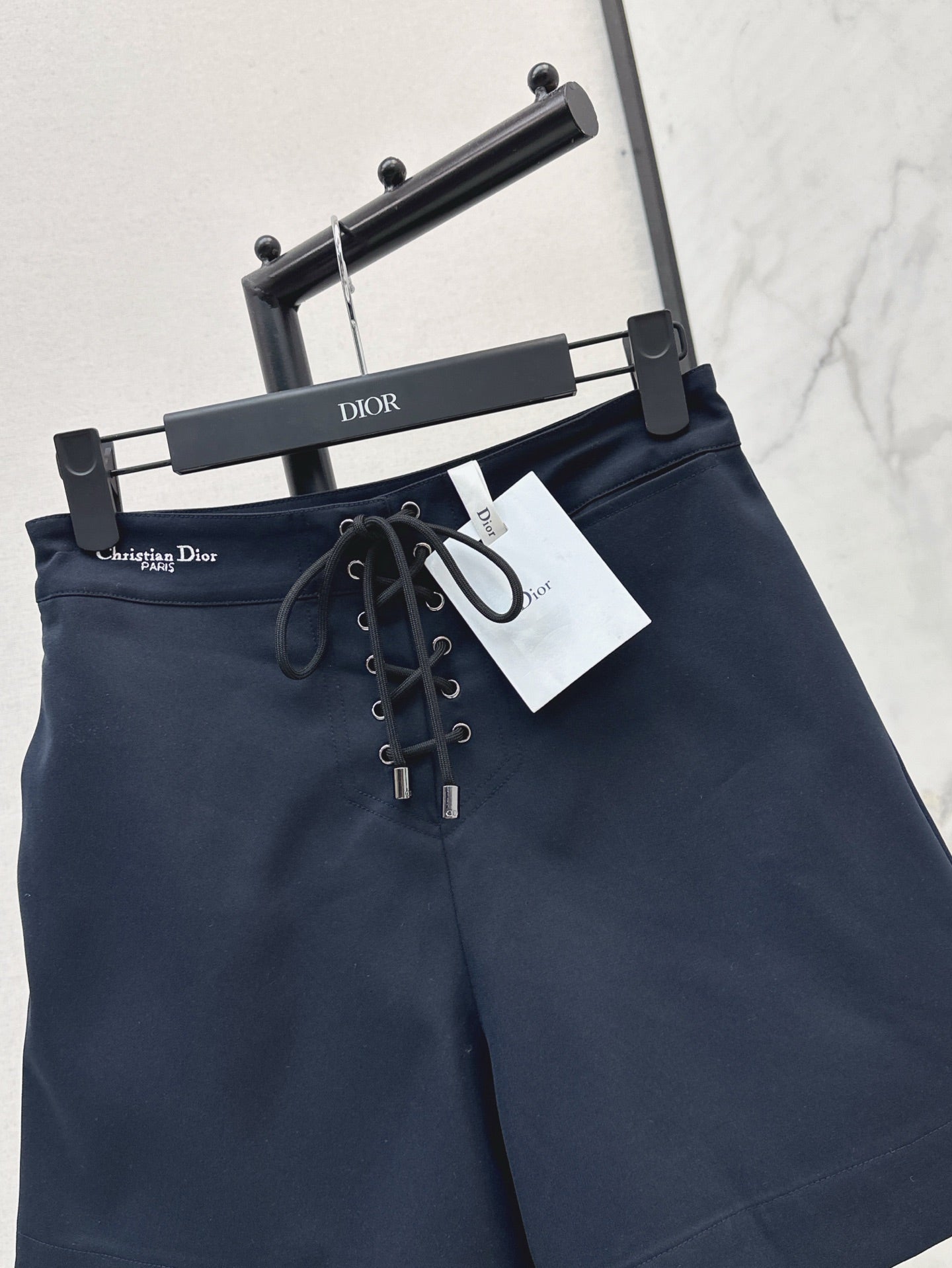 D*r 25ss embroidered tie shorts