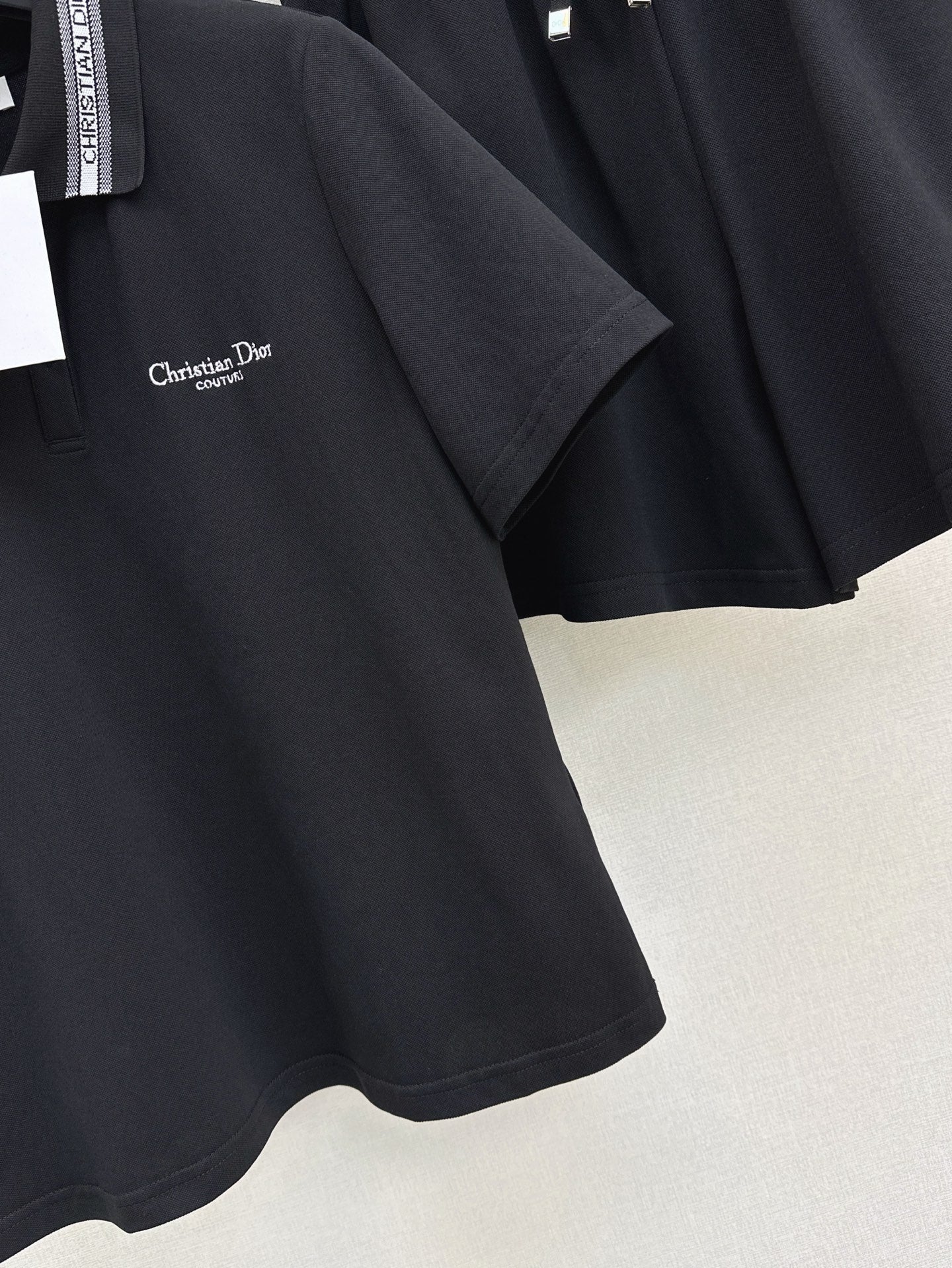 D*r 25ss embroidered polo shirt and shorts suit