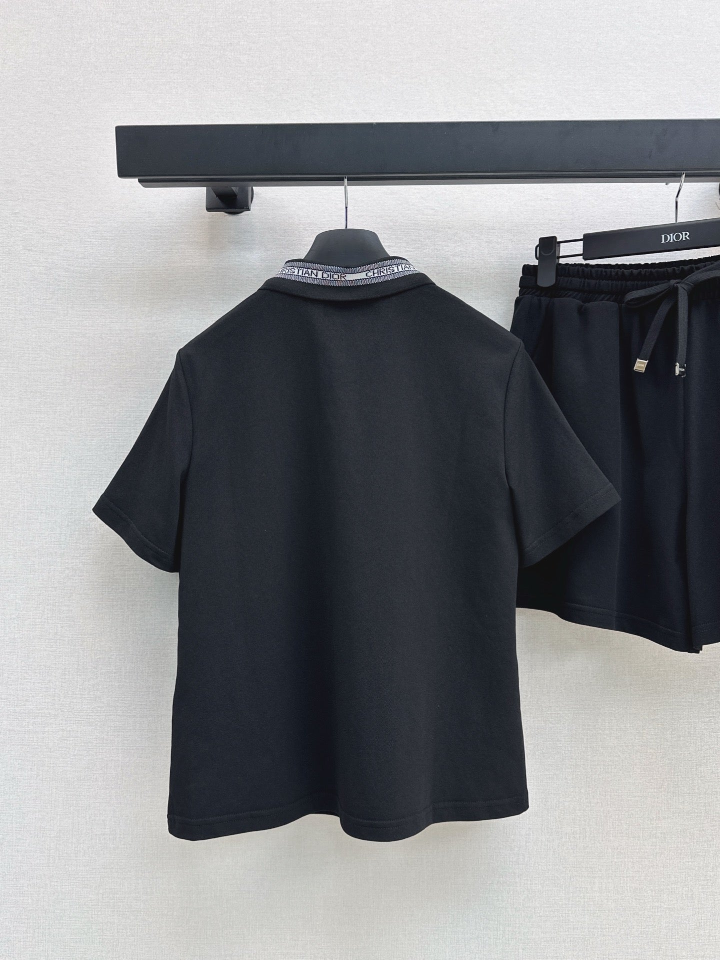 D*r 25ss embroidered polo shirt and shorts suit