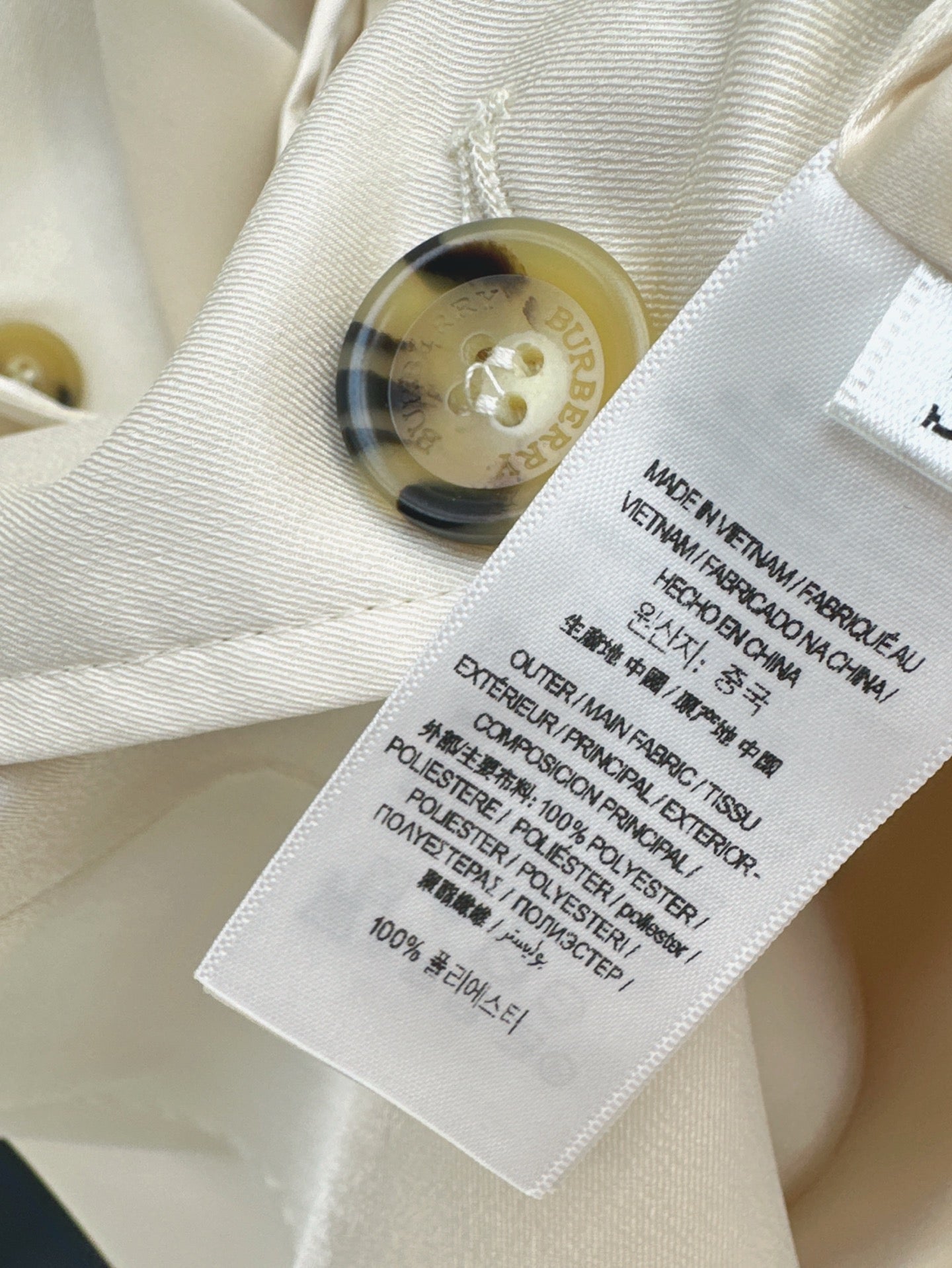 Bur* 25ss trench dress