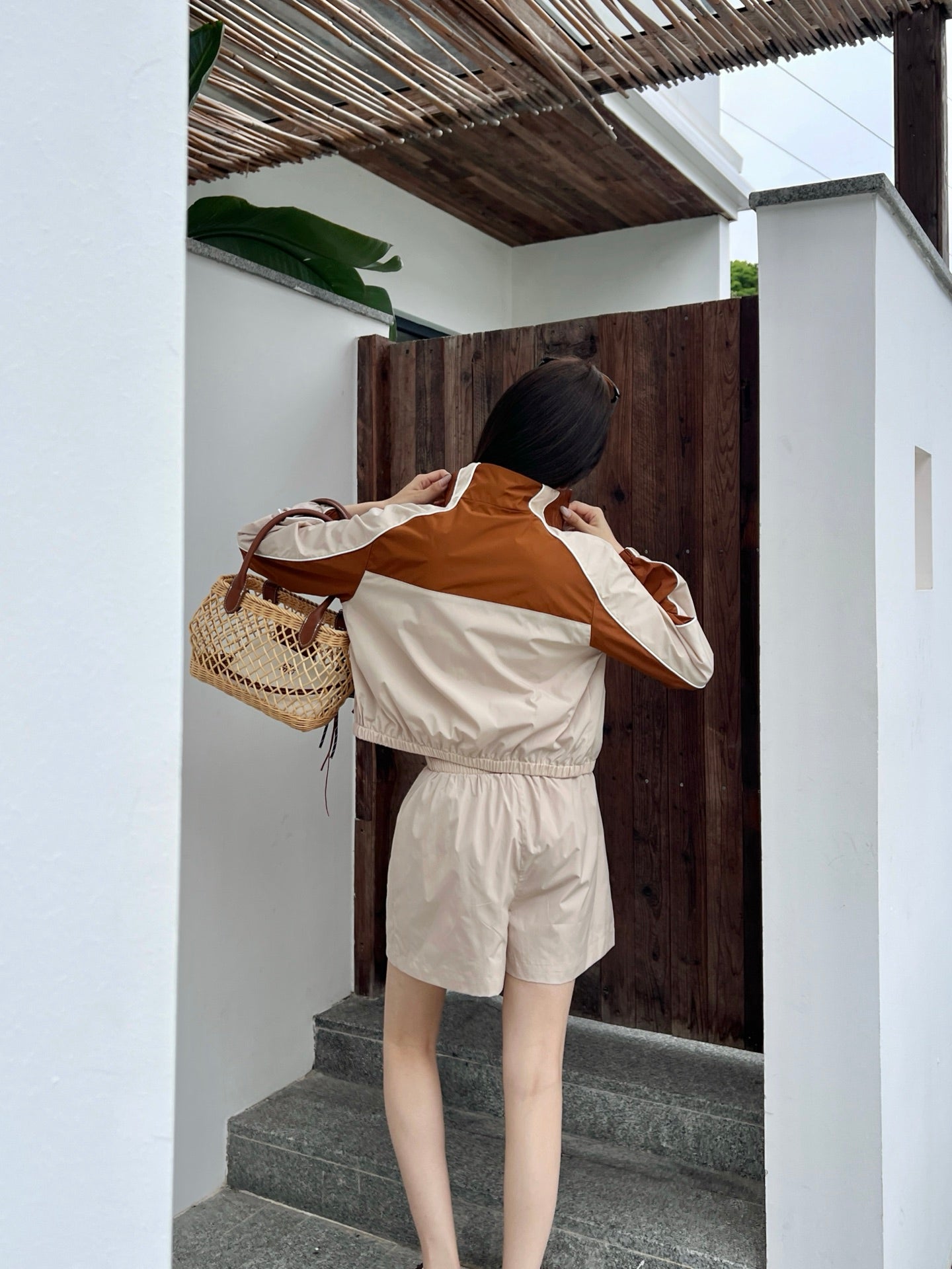 M*u 25ss lightweight trench jacket suit