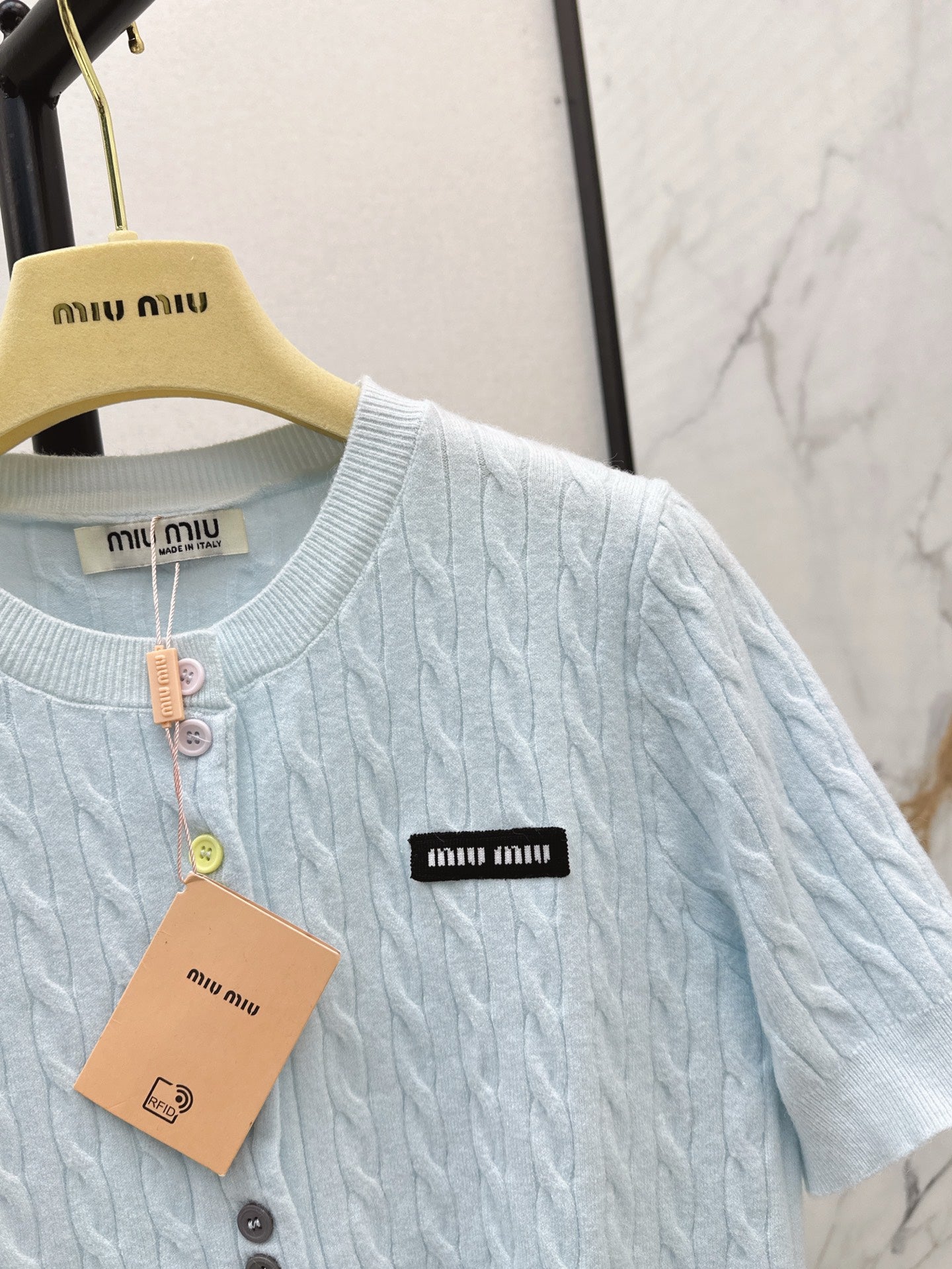 M*u 25ss wool kintted top