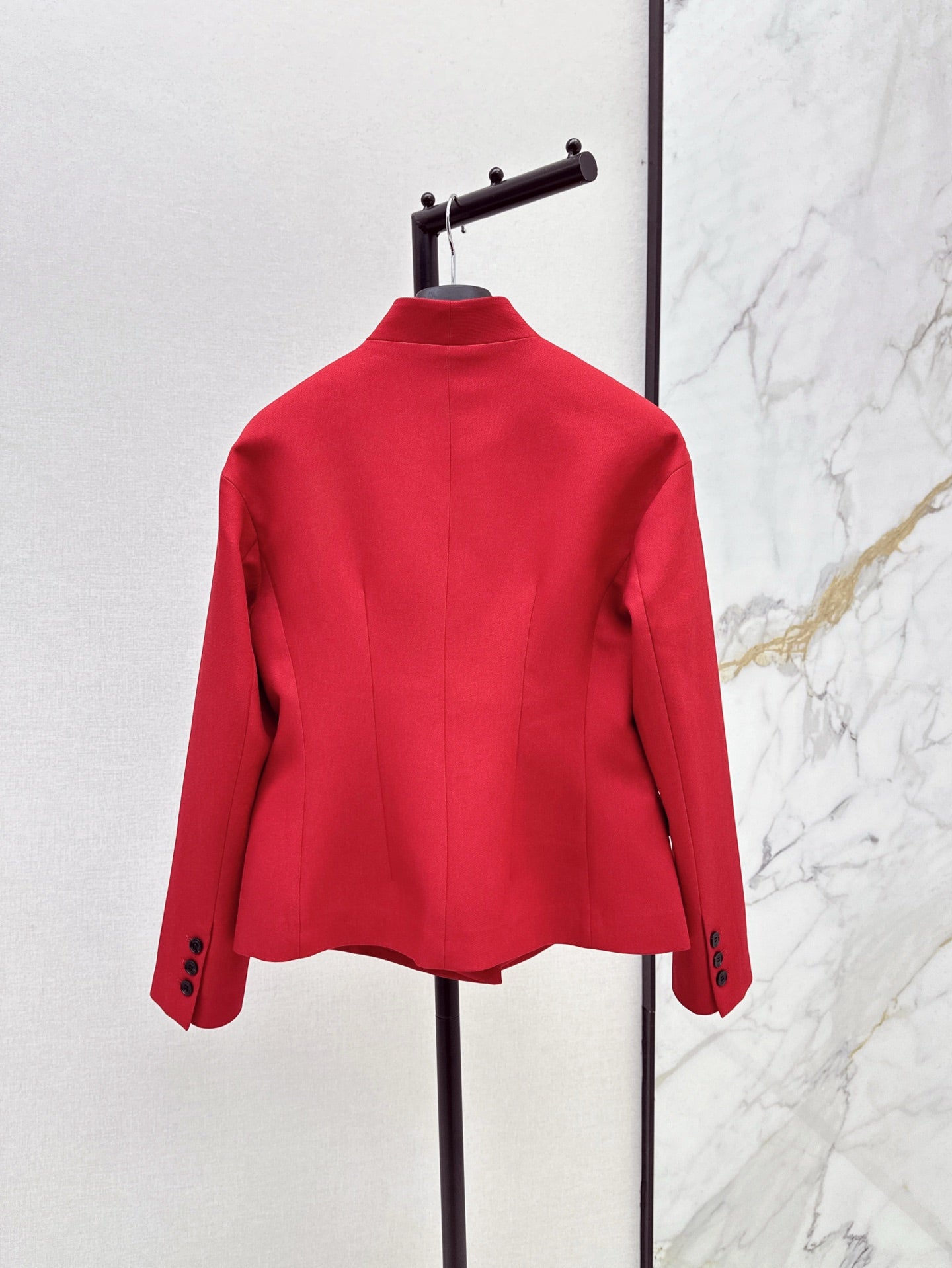 D*r 25ss brooch fitted blazer jacket