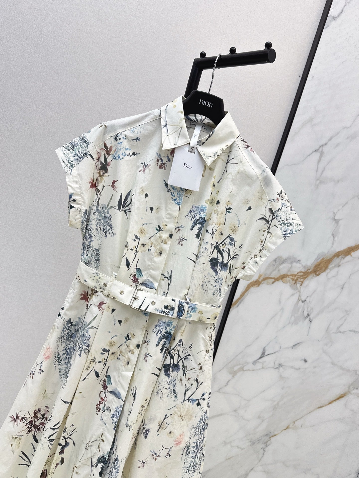 D*r 25ss mid-length belted dress