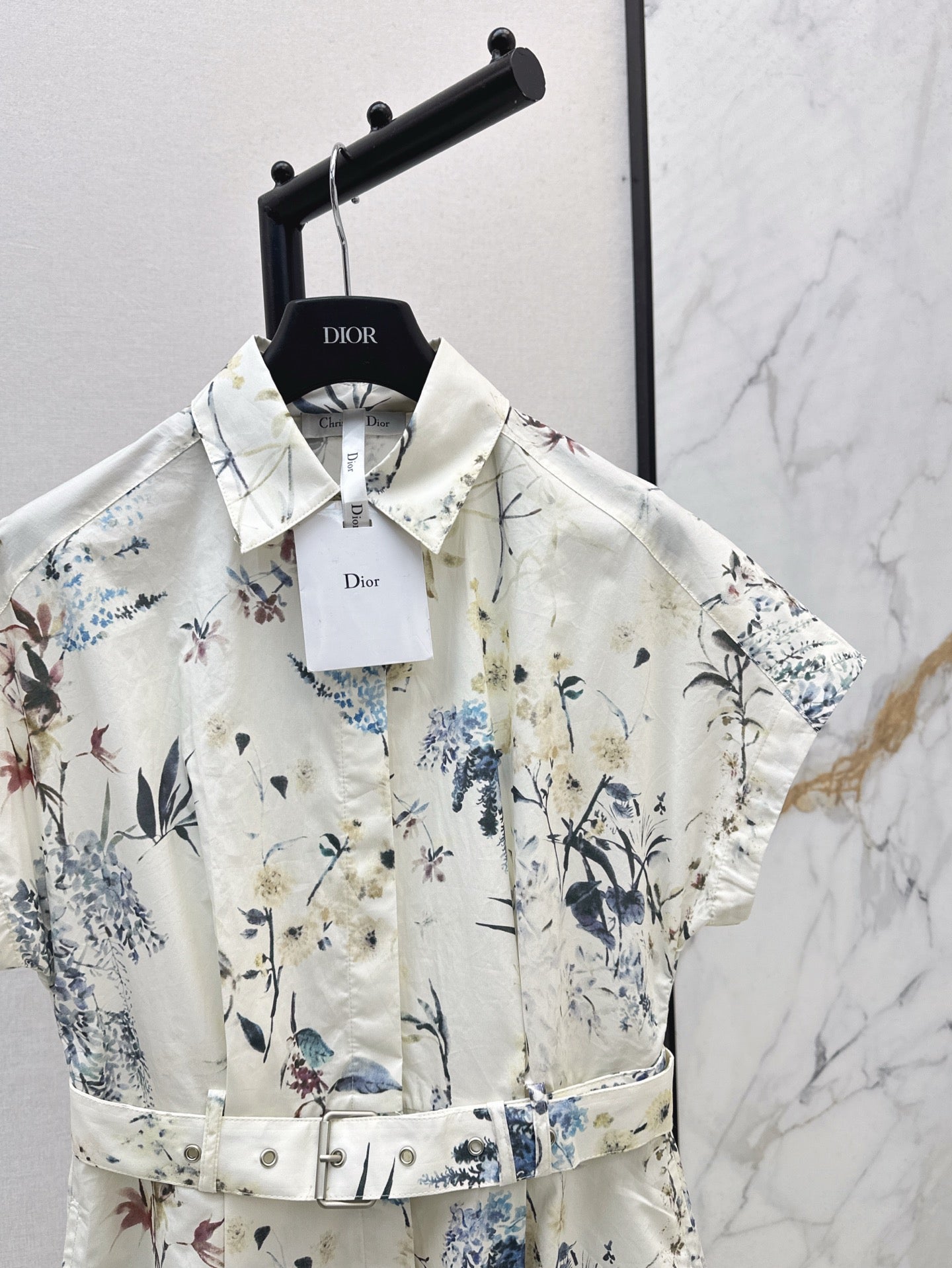 D*r 25ss mid-length belted dress