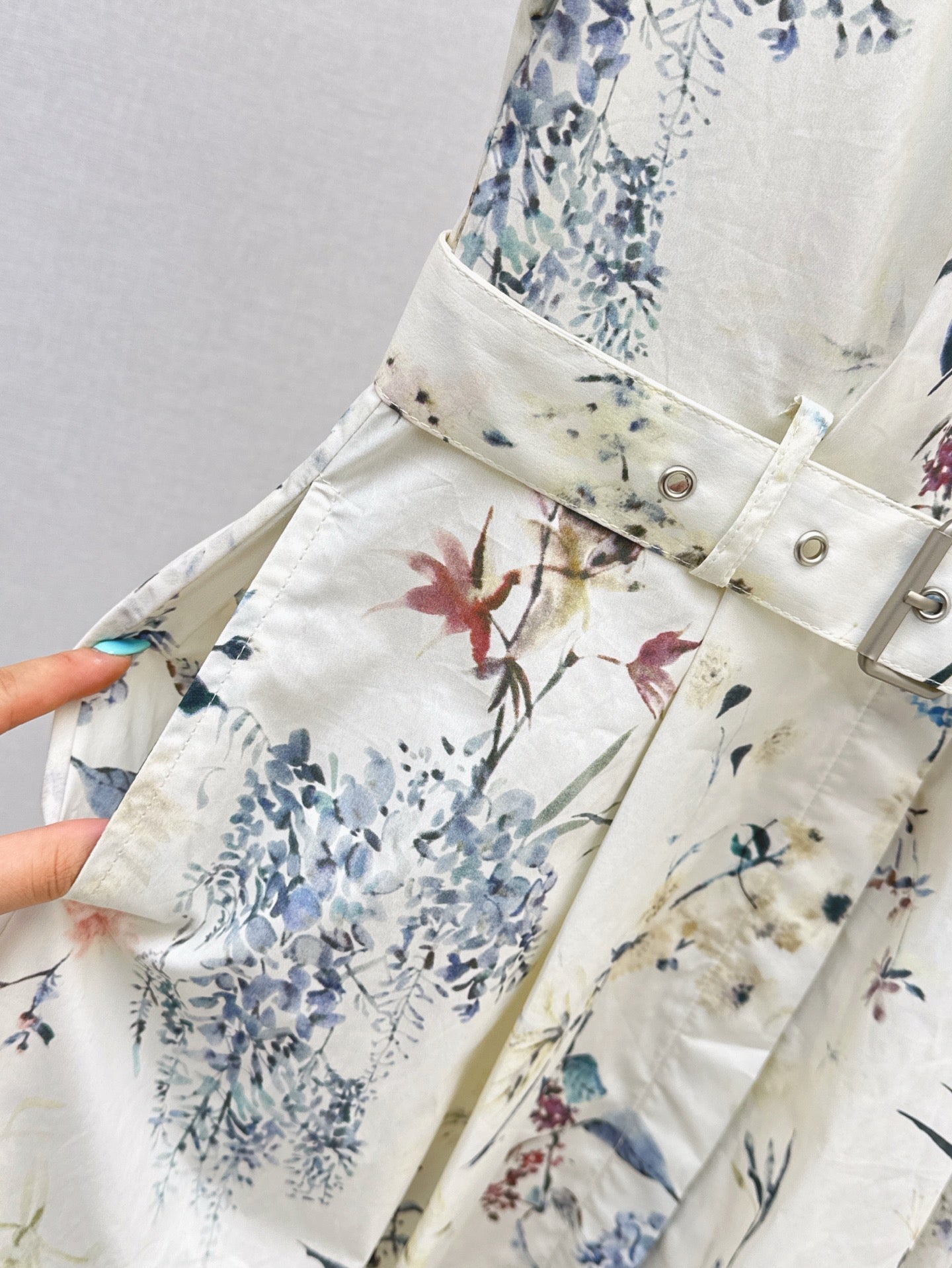 D*r 25ss mid-length belted dress