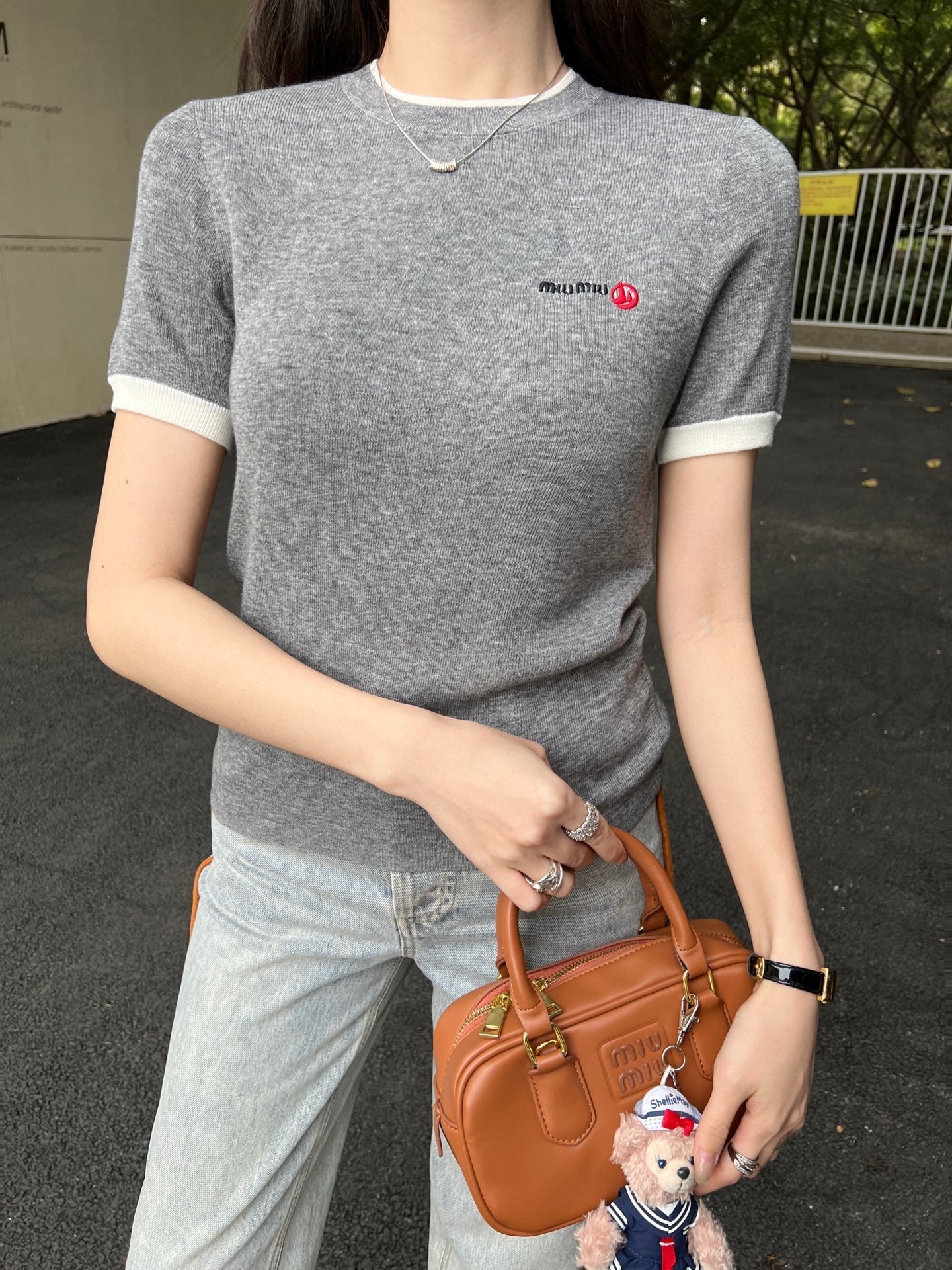 M*u 25ss crew-neck sweater