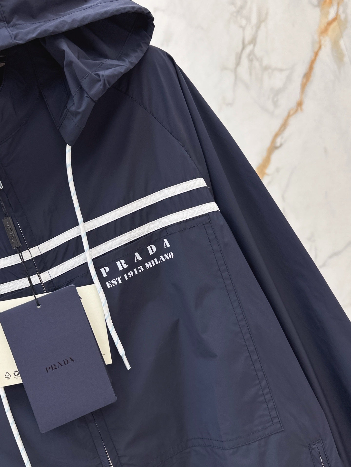 Pra* 25ss Lightweight Re-Nylon blouson jacket