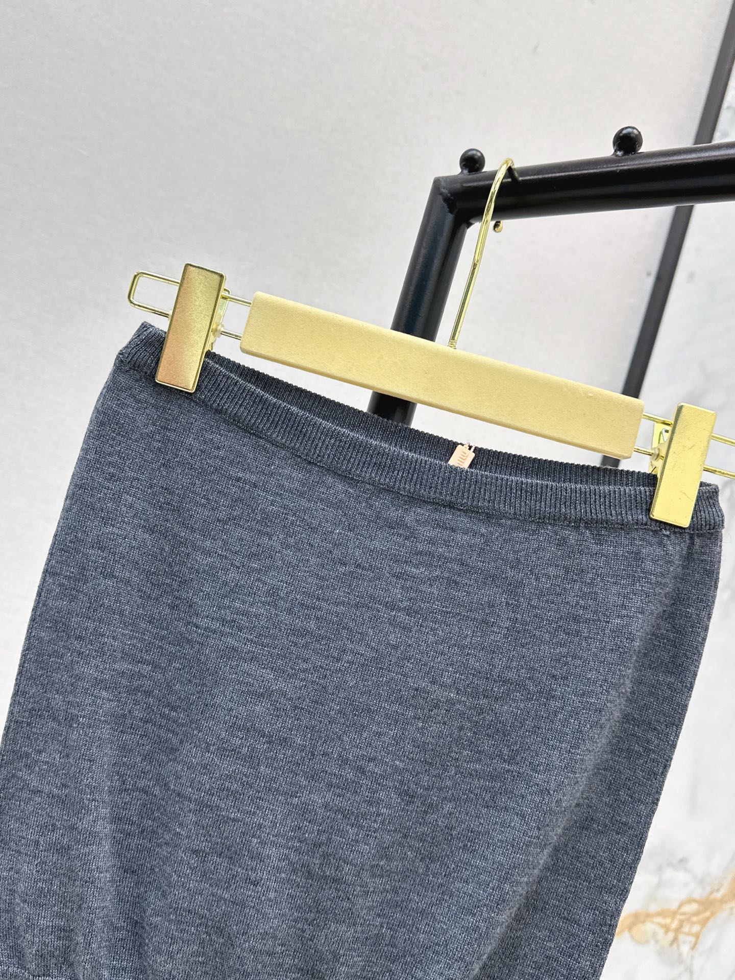 M*u 25ss wool knitted bandeau top