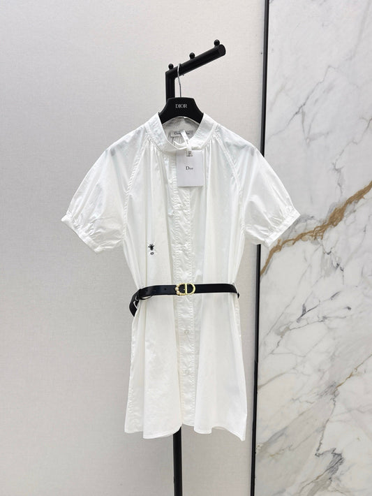 D*r 25ss belted shirt dress