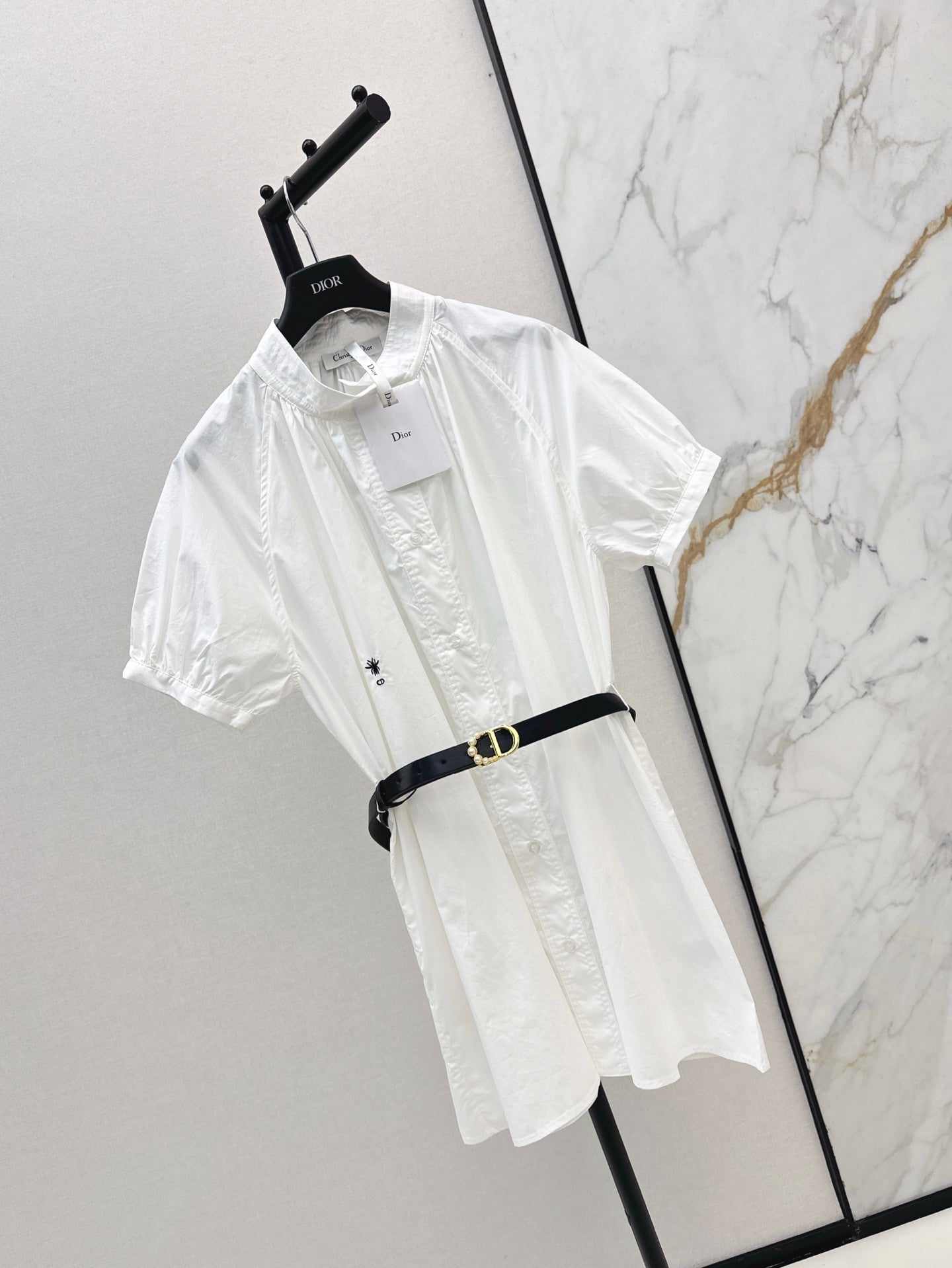 D*r 25ss belted shirt dress