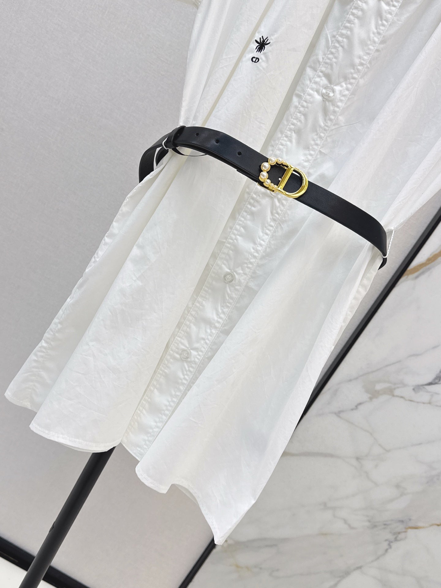 D*r 25ss belted shirt dress