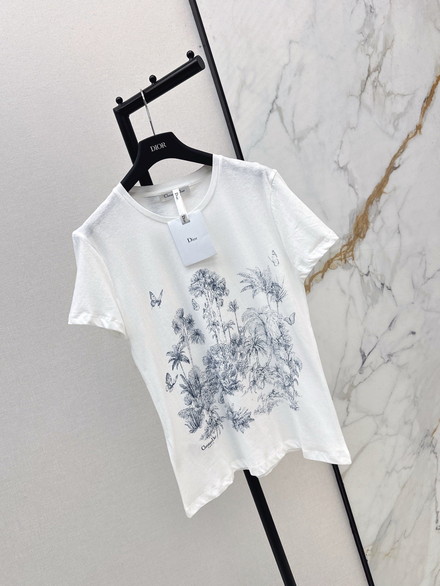 D*r 25ss printed cotton t-shirt