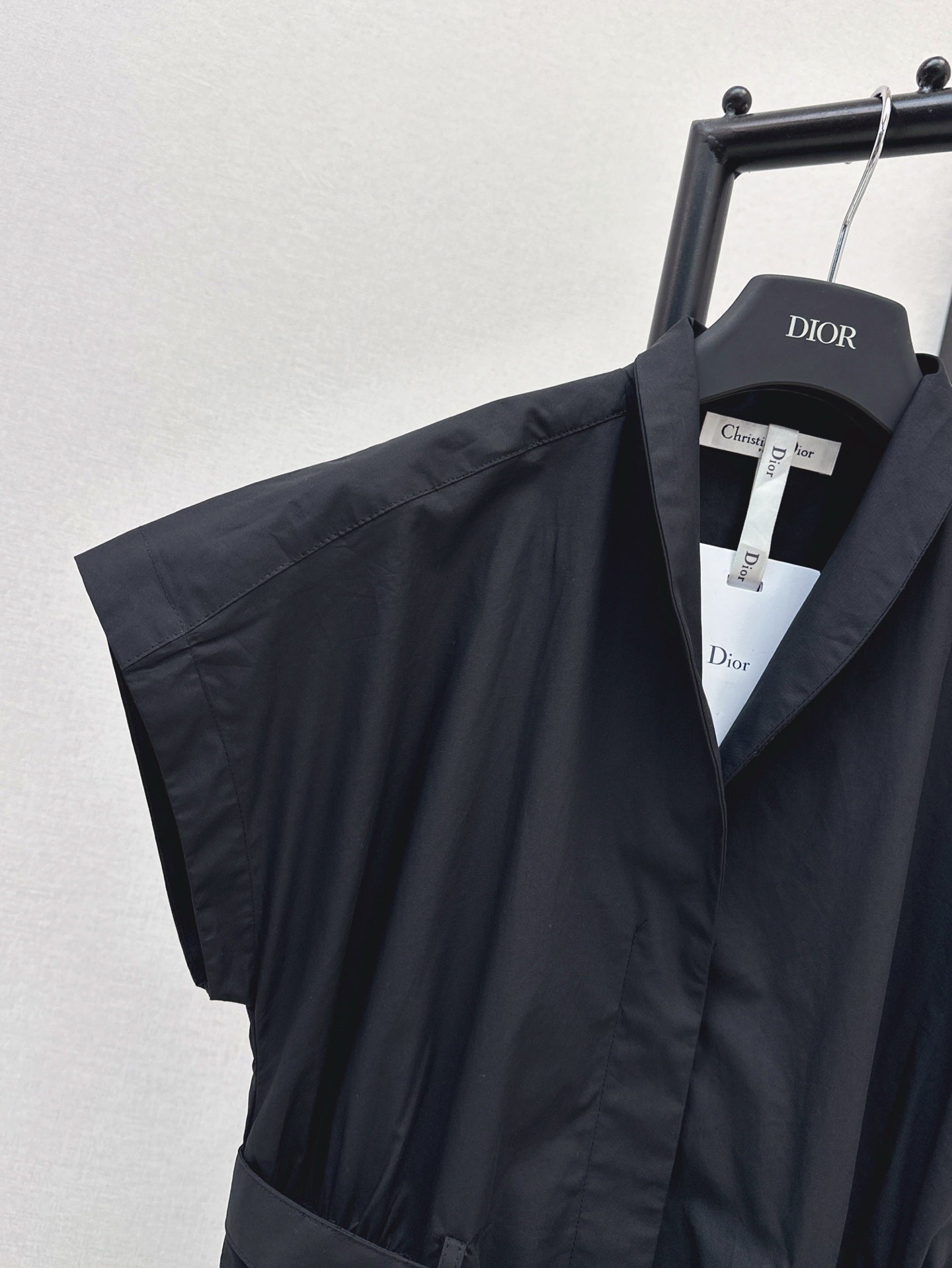 D*r 25ss V-neck mid-length dress