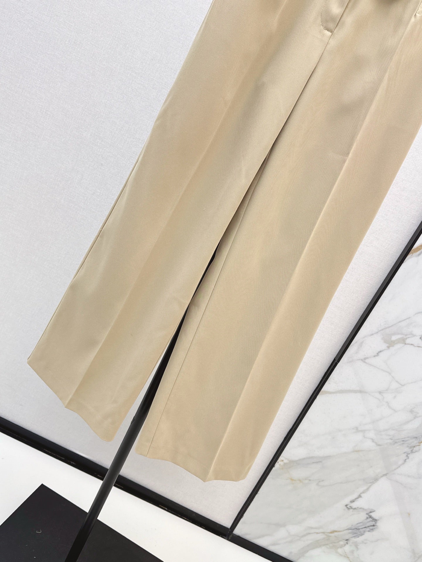 D*r 25ss belted straight-cut pants