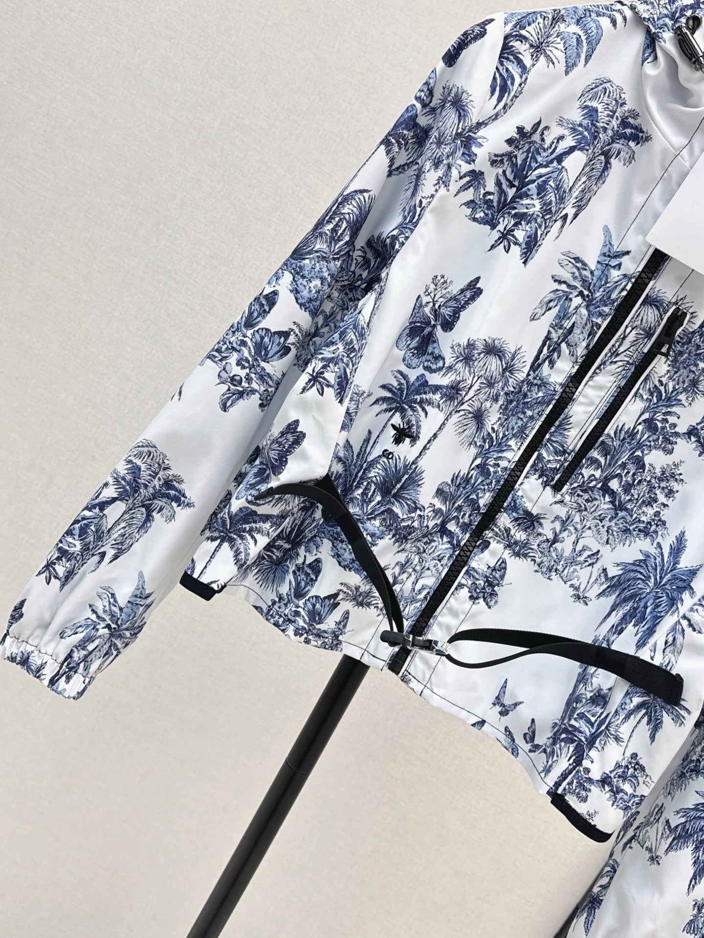 D*r 25ss printed hooded jacket