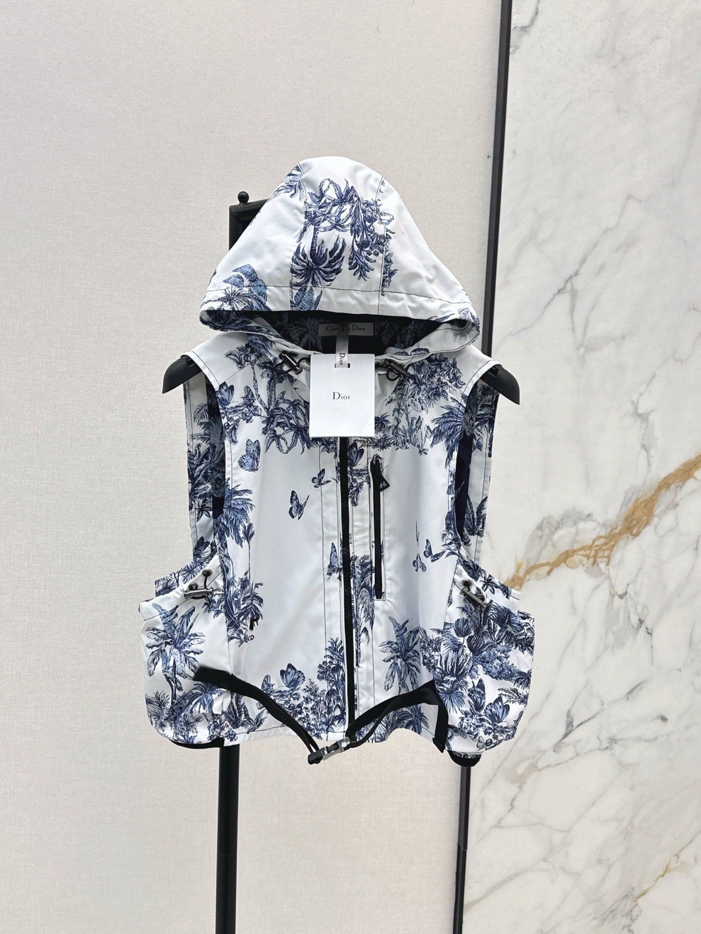 D*r 25ss printed hooded vest