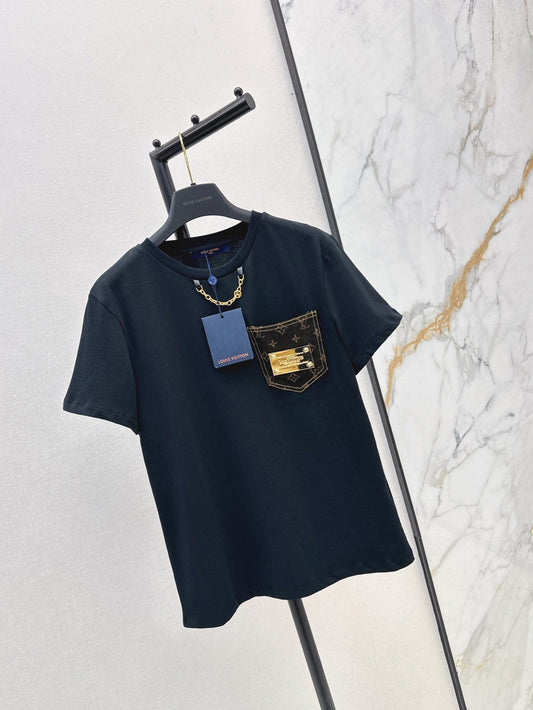 Loui* 25ss signature pocket t-shirt