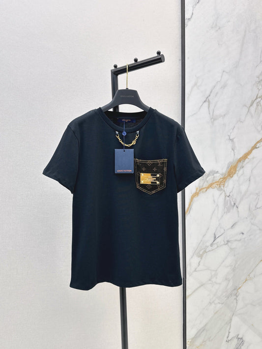 Loui* 25ss signature pocket t-shirt