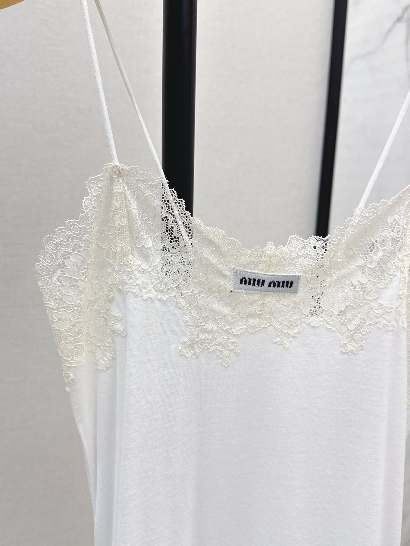 M*u 25ss lace trim mini dress