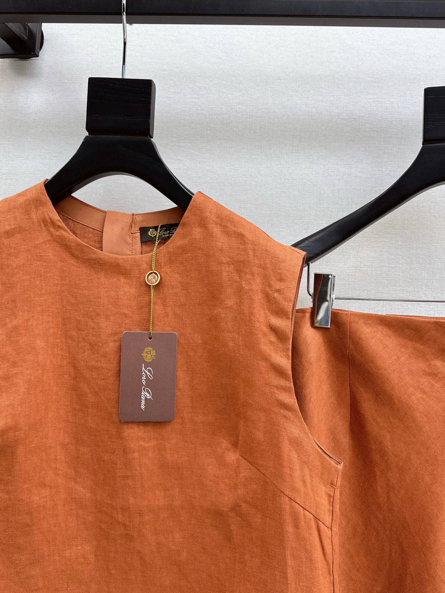 Lor*P 25ss lace trim vest and long skirt suit