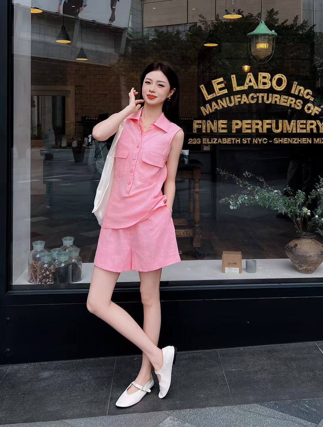 Lor*P 25ss linen suit