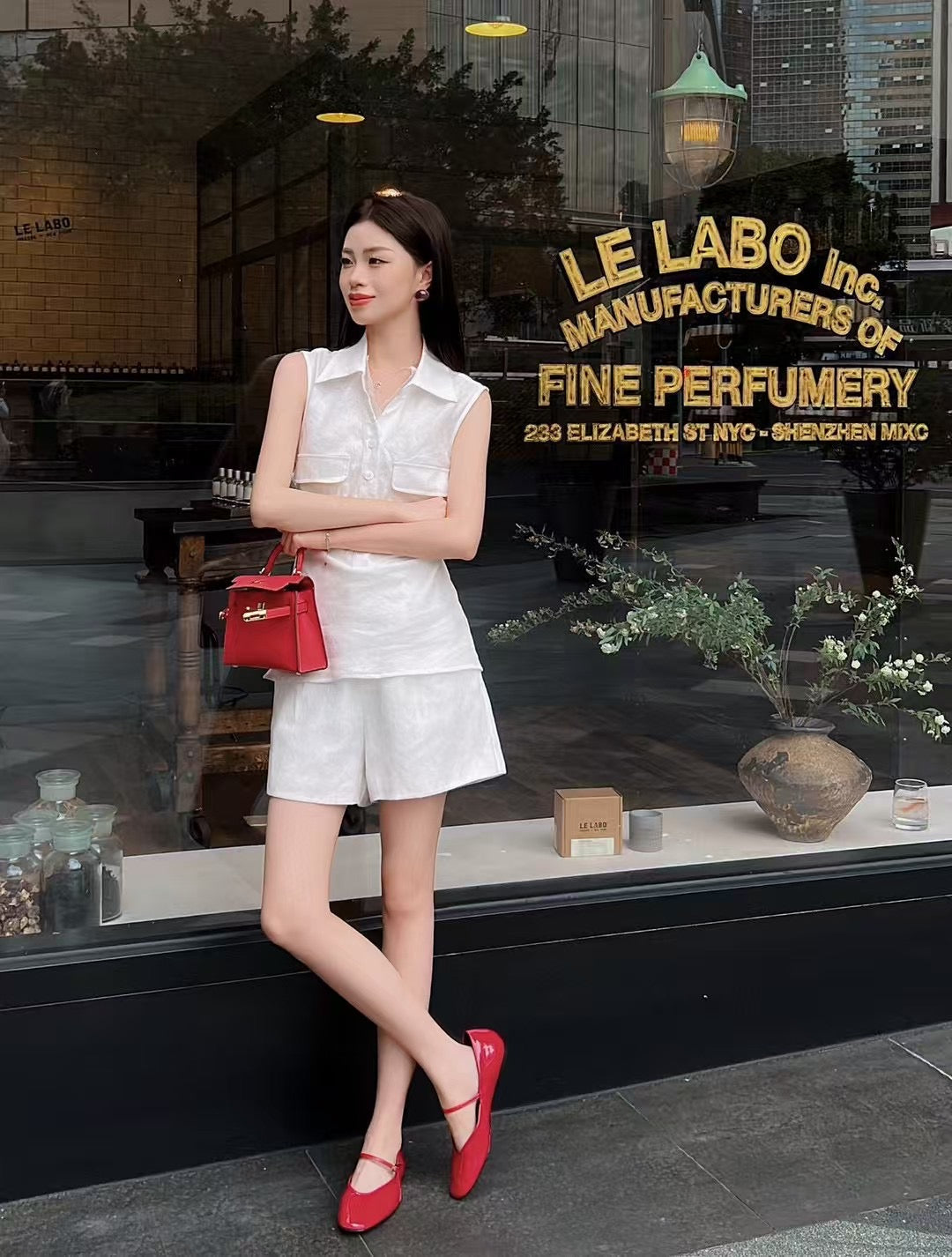 Lor*P 25ss linen suit