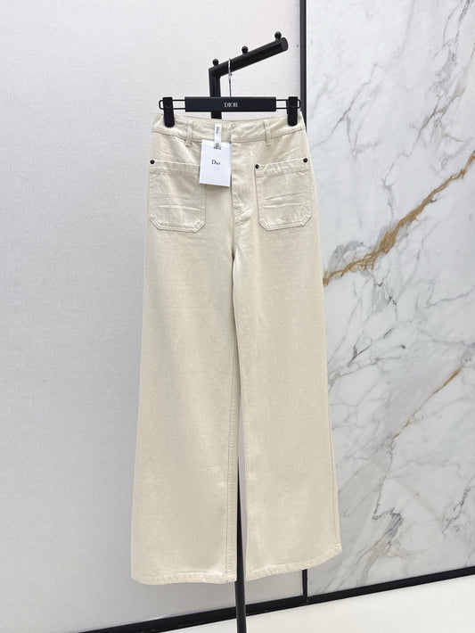 D*r 25ss Oblique Interior flared jeans