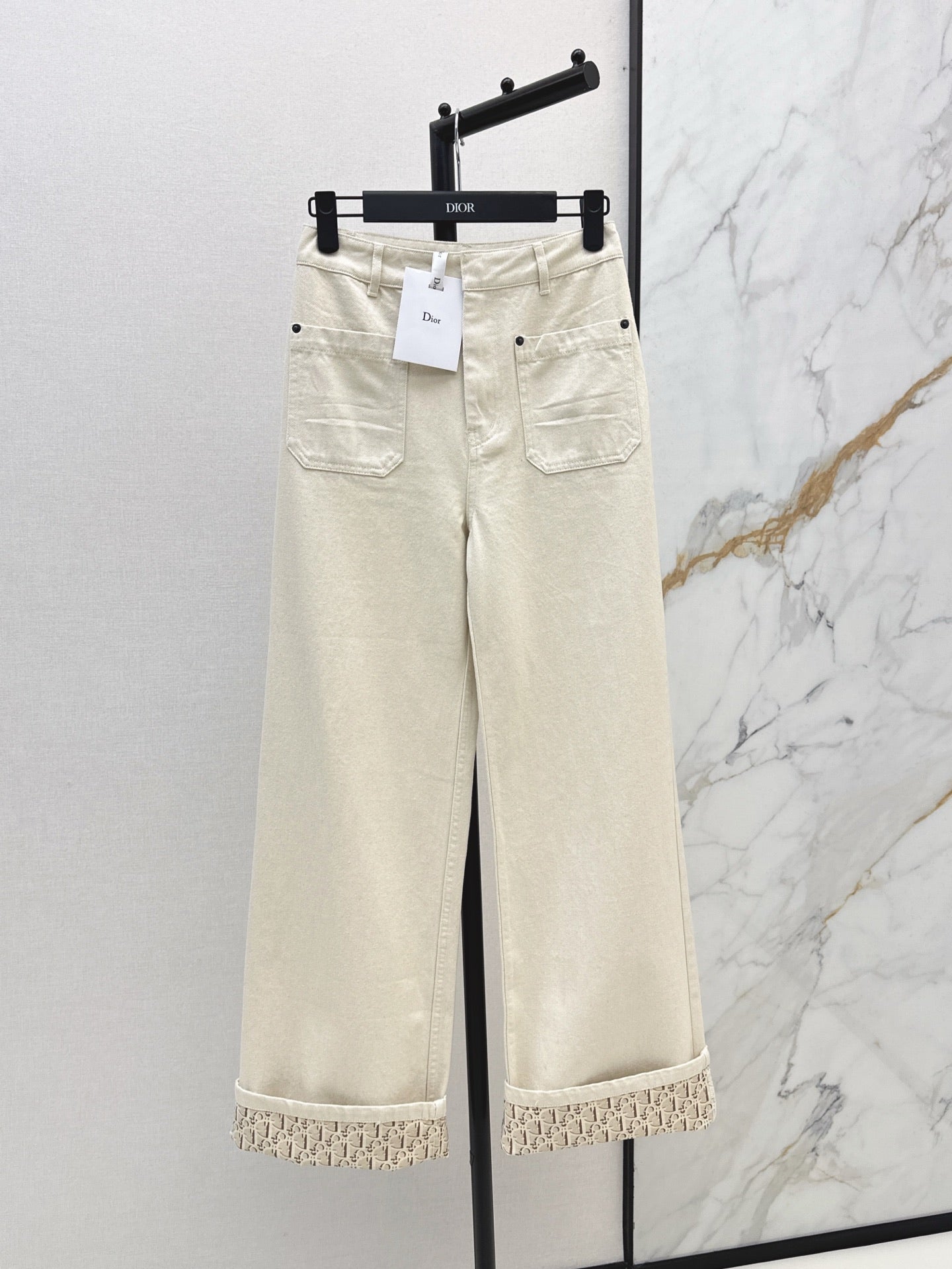 D*r 25ss Oblique Interior flared jeans