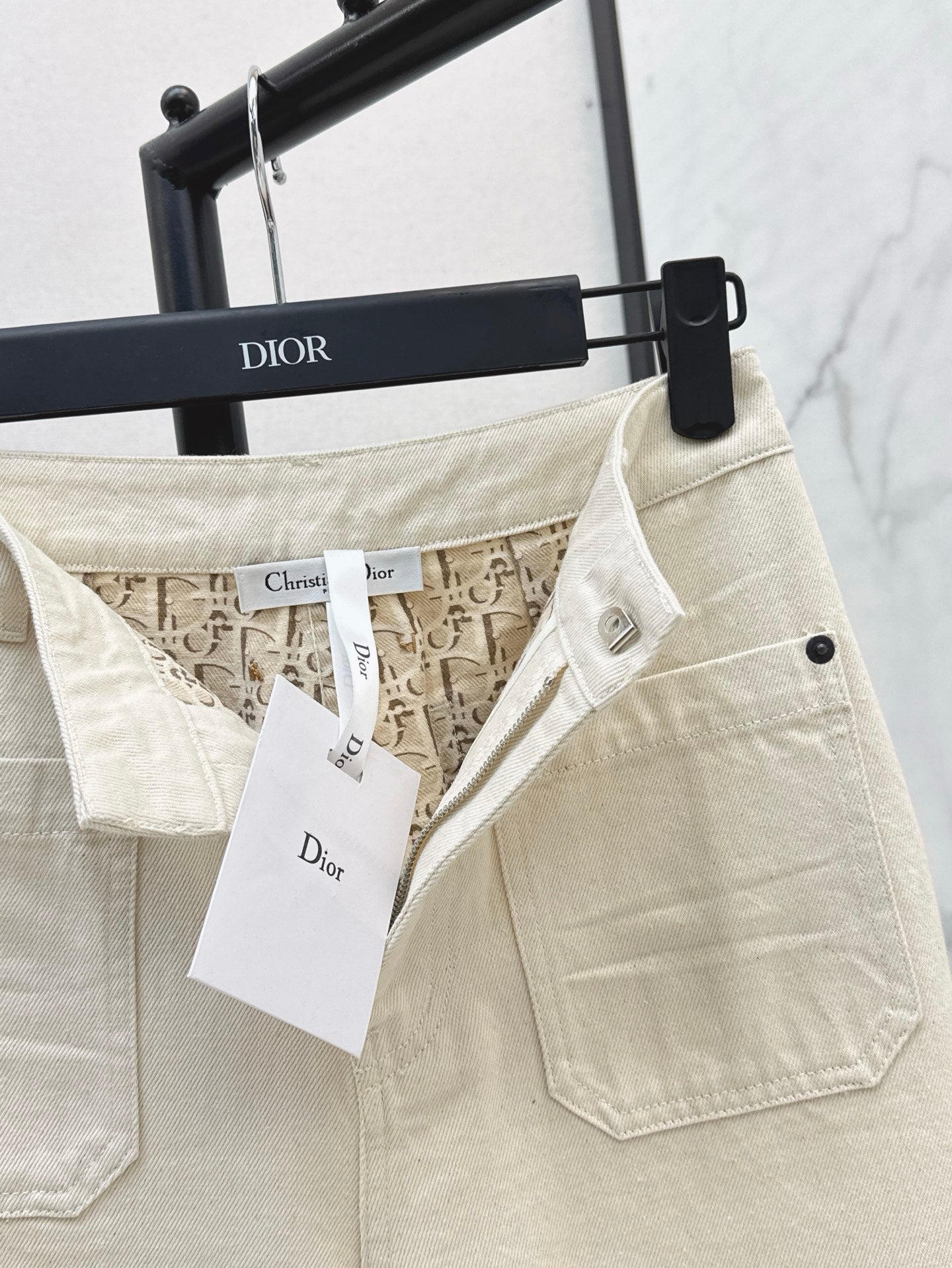 D*r 25ss Oblique Interior flared jeans