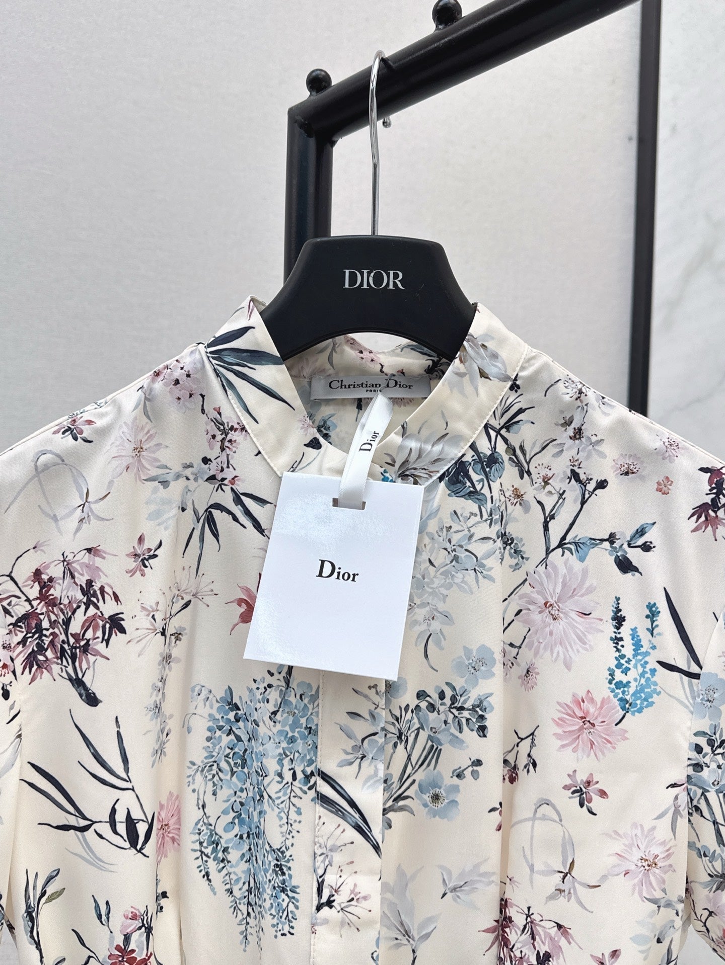 D*r 25ss printed twill belted dress