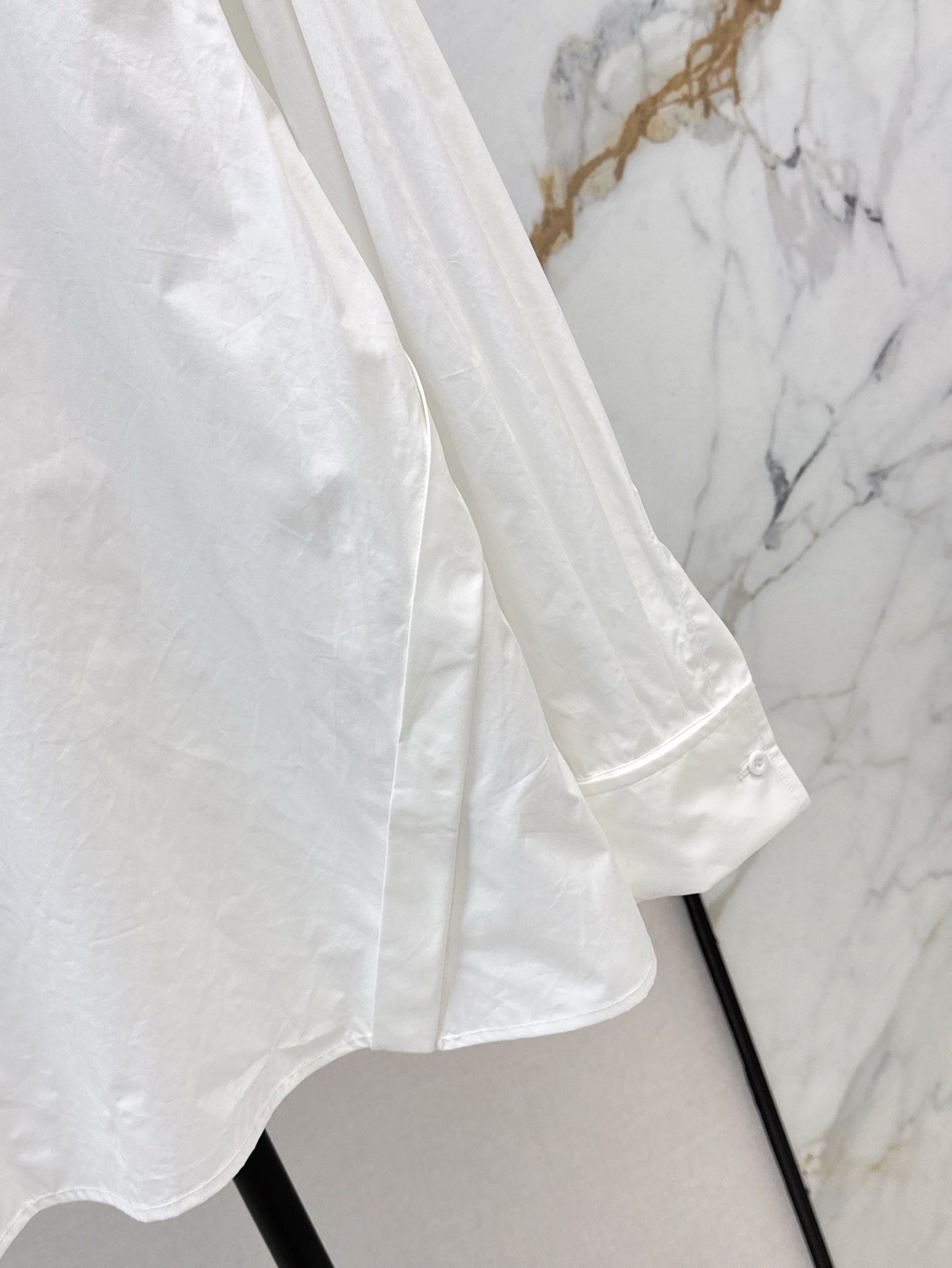 D*r 25ss Oblique buckle shirt