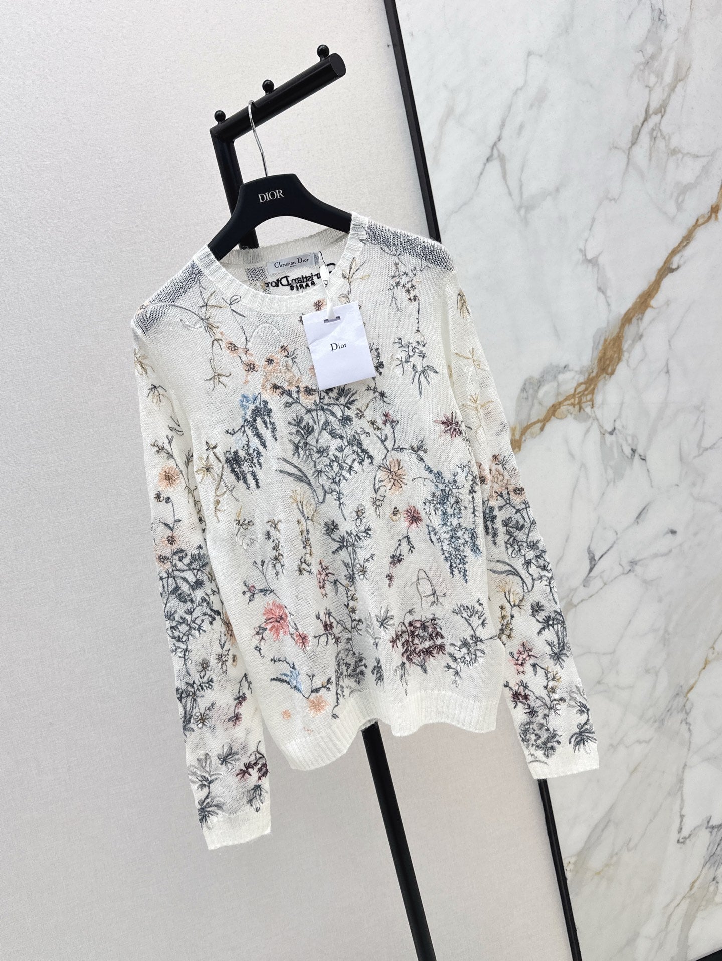 D*r 25ss embroidered sweater