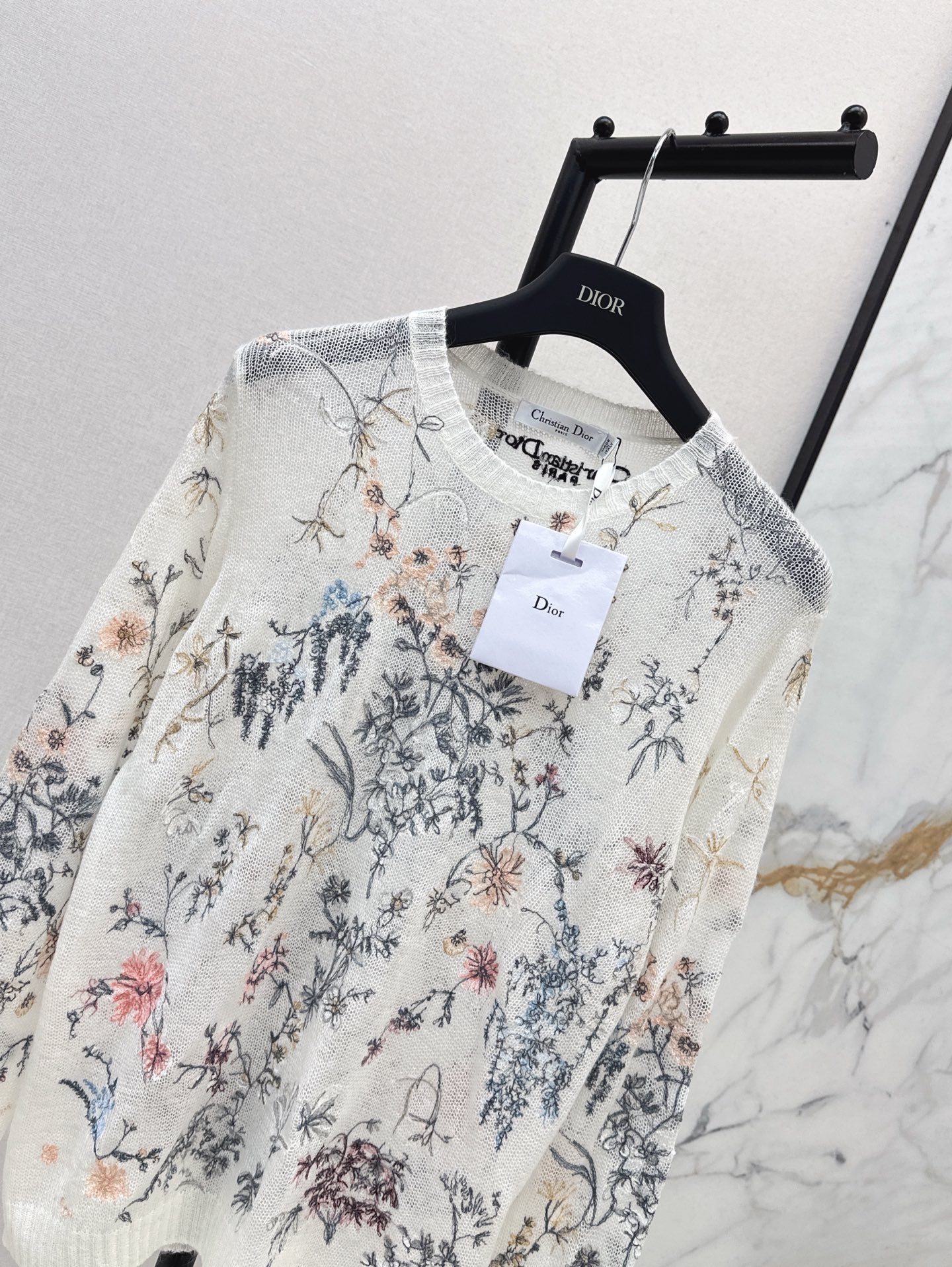 D*r 25ss embroidered sweater