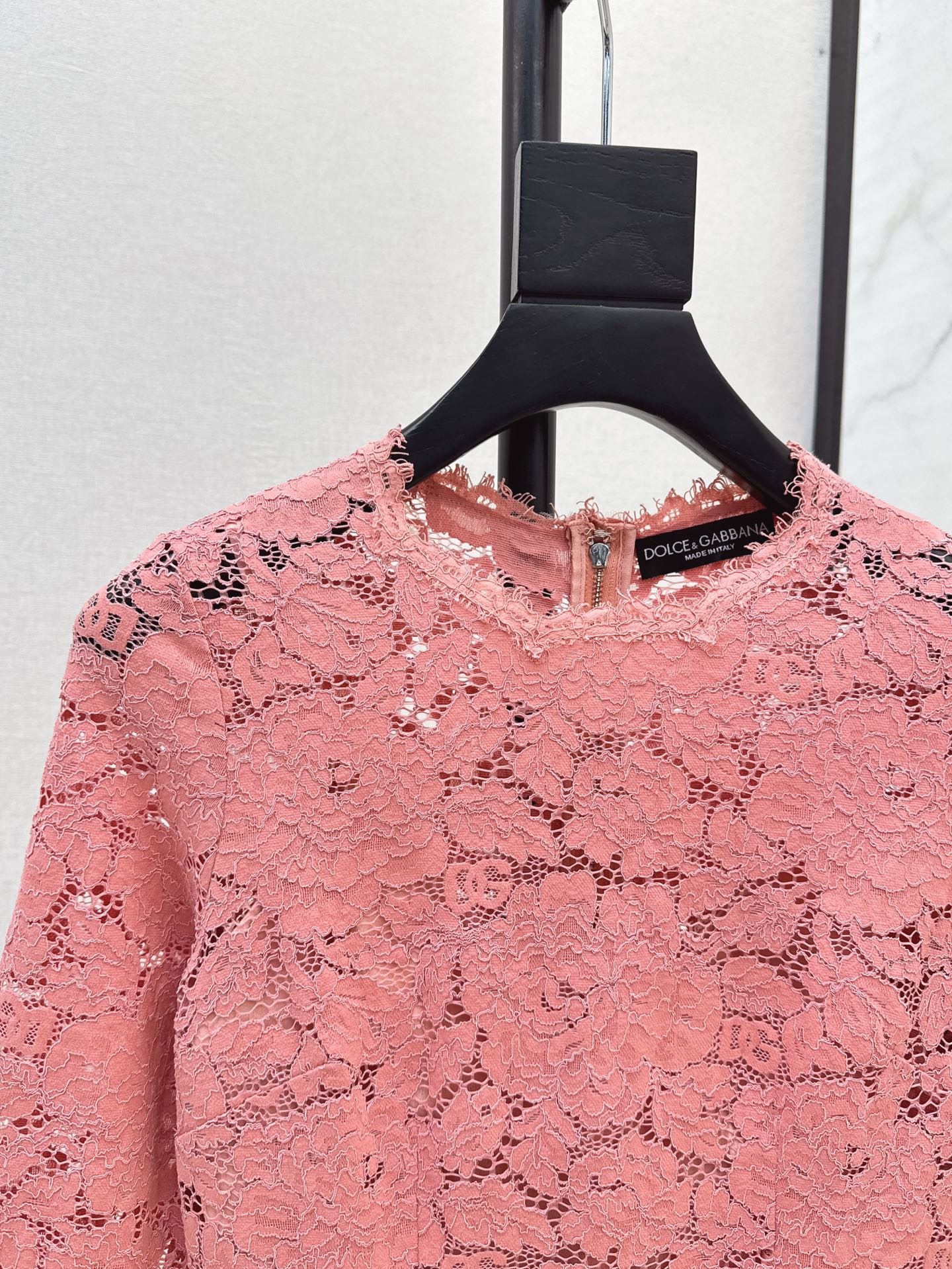 D*Gab 25ss floral lace fit dress