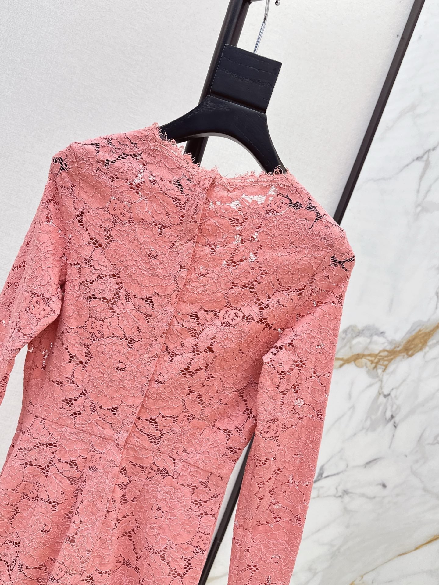 D*Gab 25ss floral lace fit dress