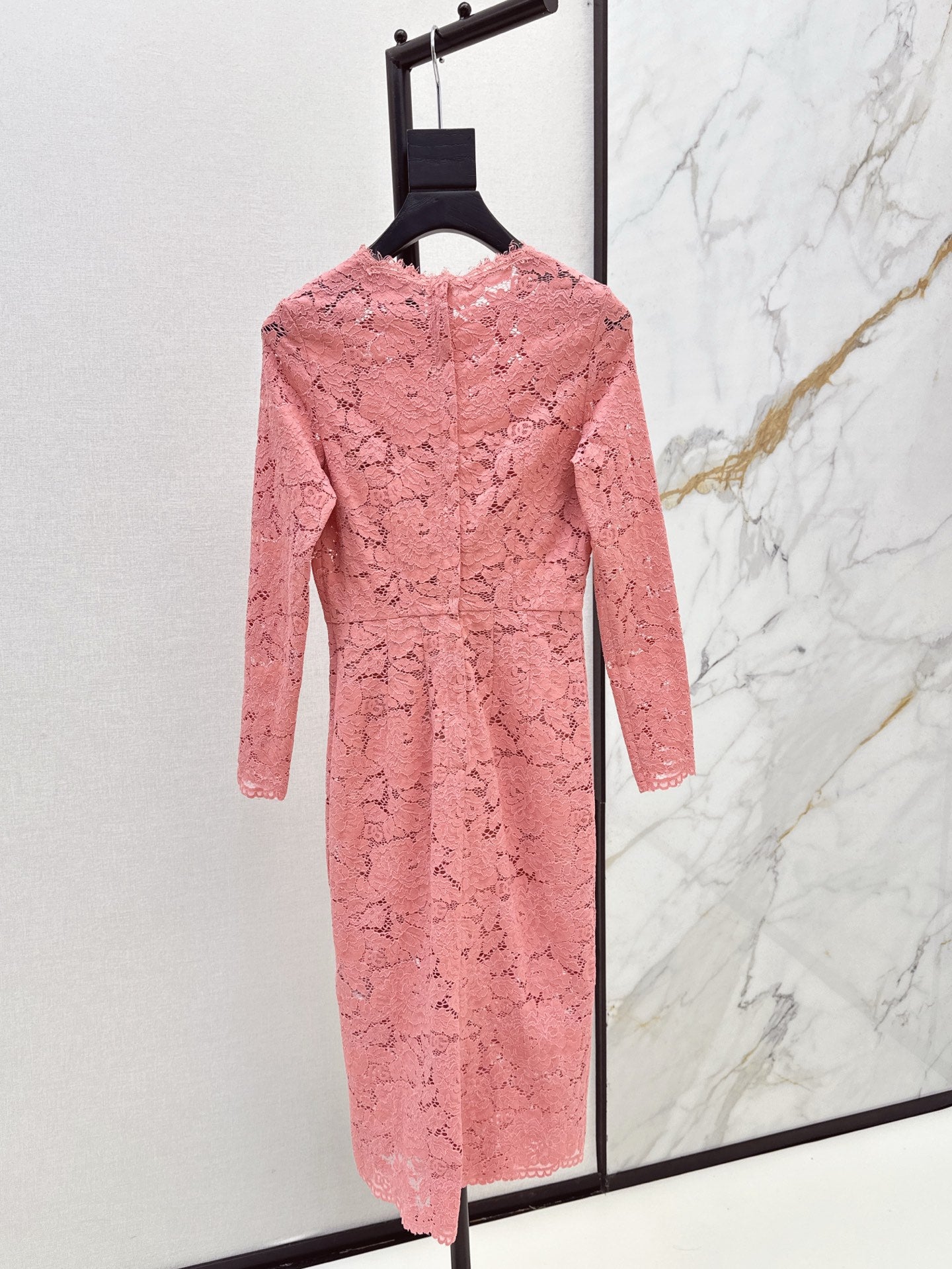 D*Gab 25ss floral lace fit dress