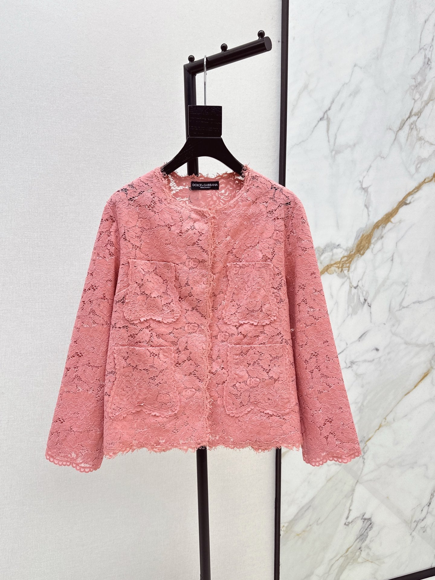 D*Gab 25ss floral lace jacket