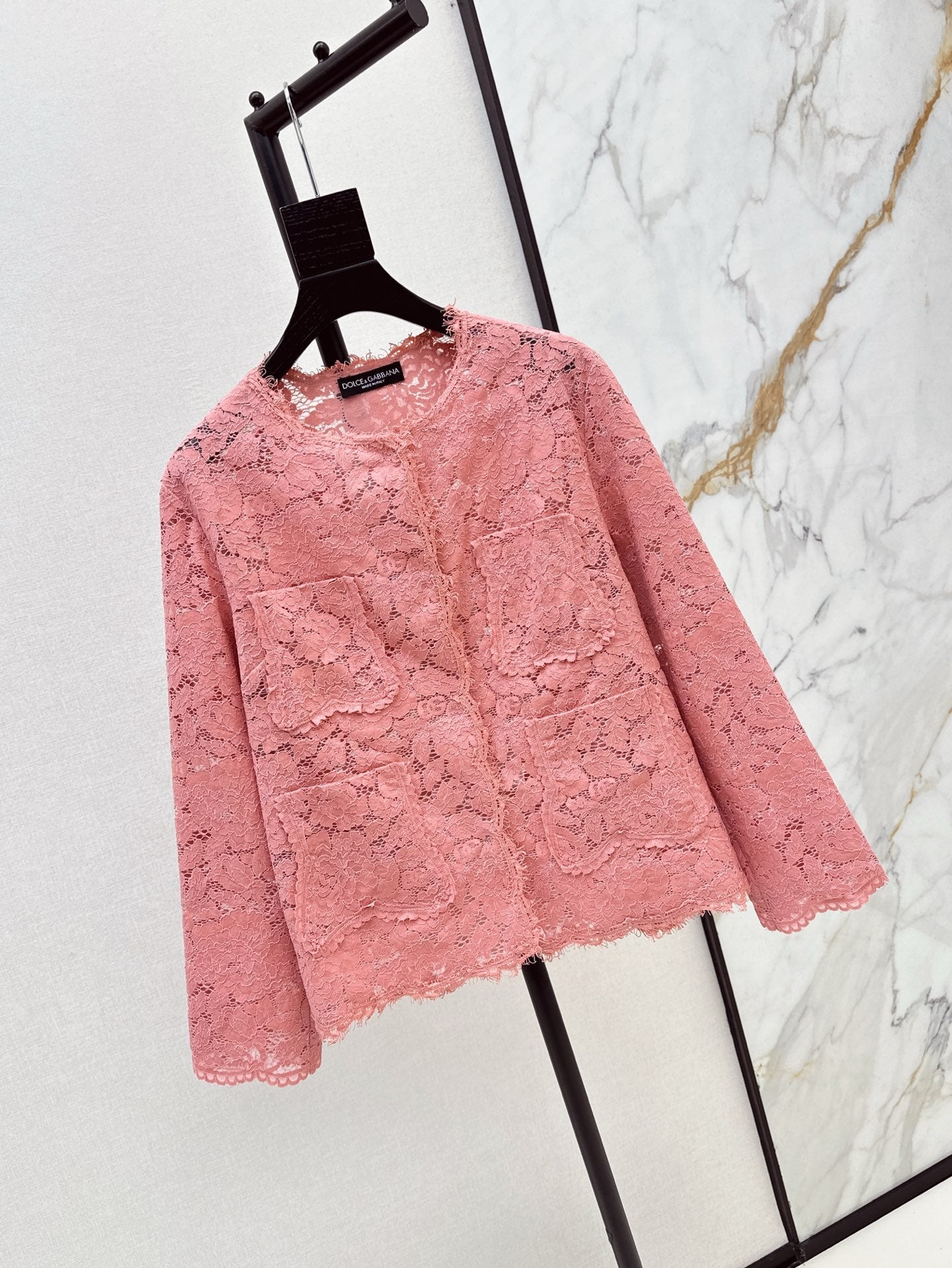 D*Gab 25ss floral lace jacket