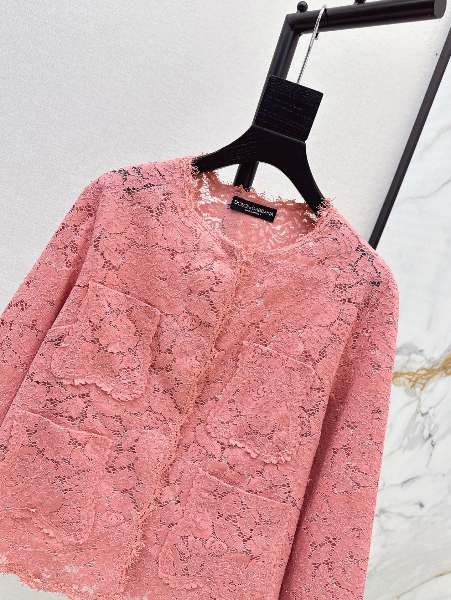 D*Gab 25ss floral lace jacket