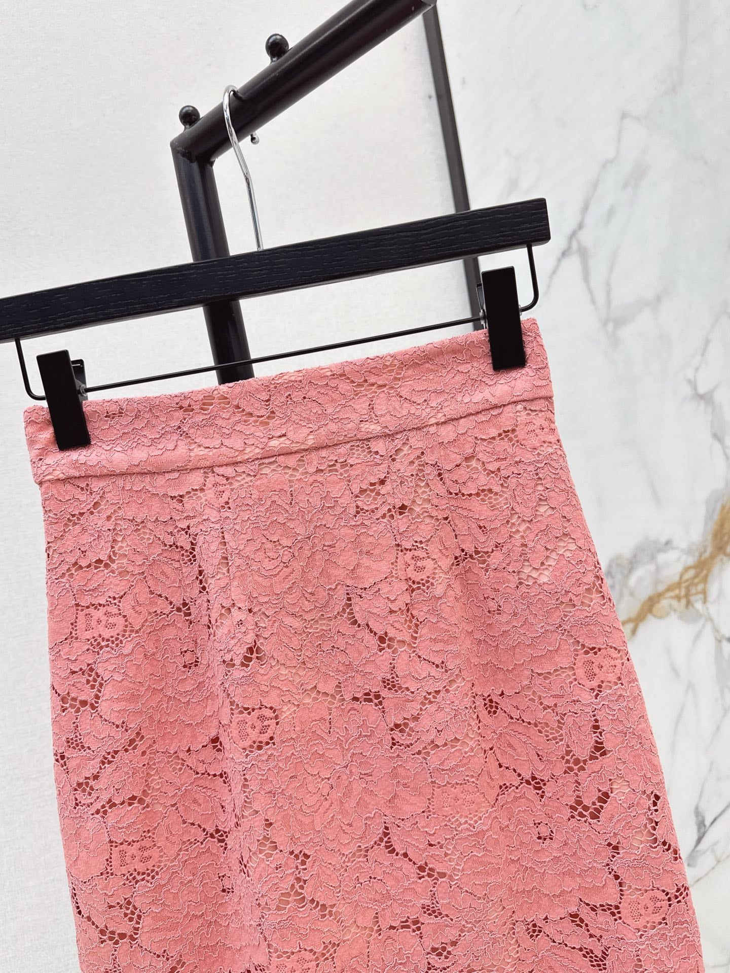 D*Gab 25ss floral lace pencil skirt