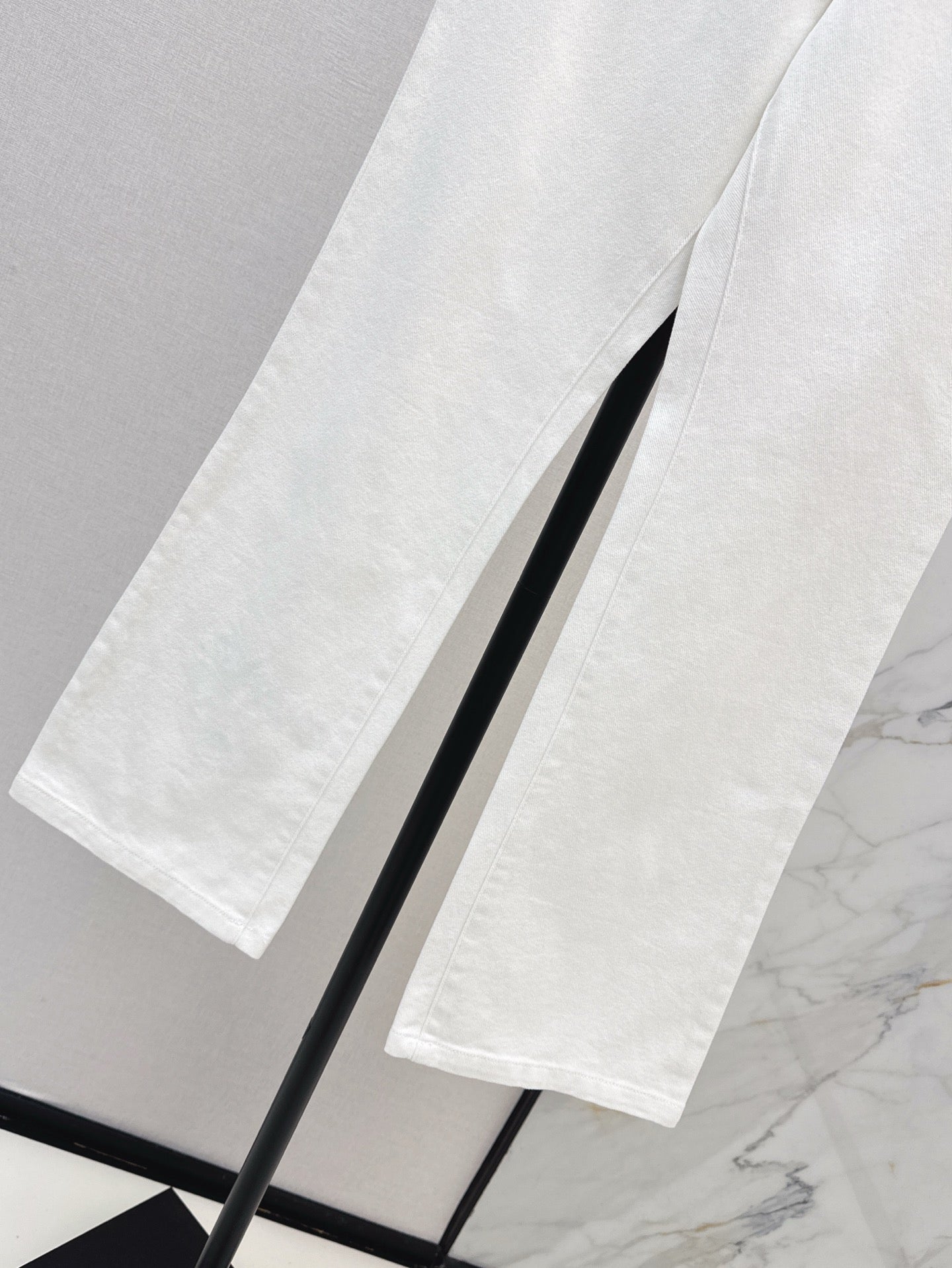 C*nel 25ss logo embroidered cotton pants