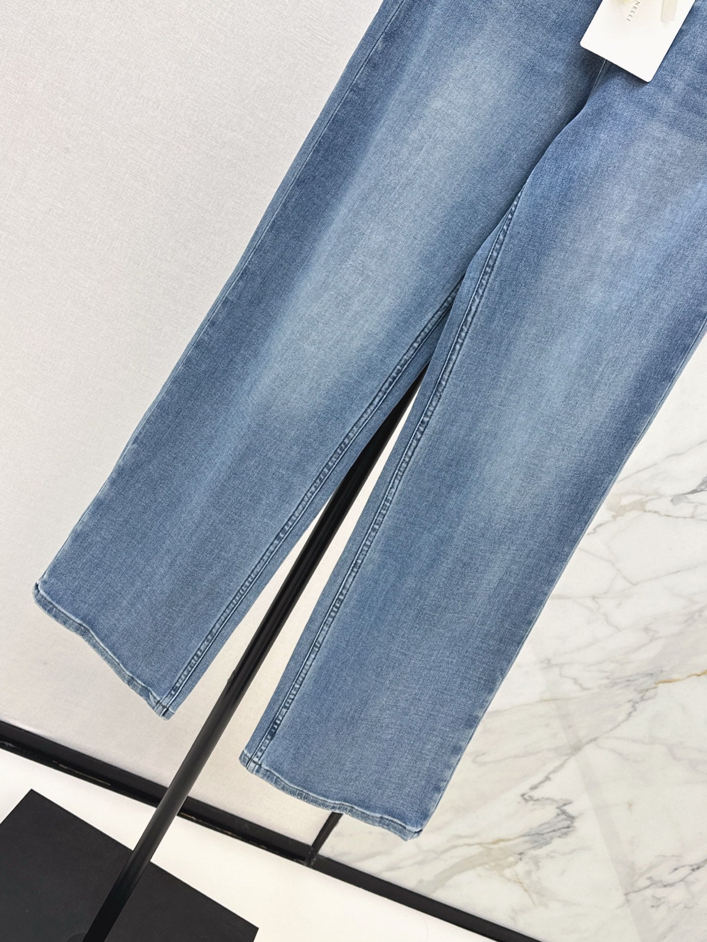 Brune*C 25ss washed denim pants