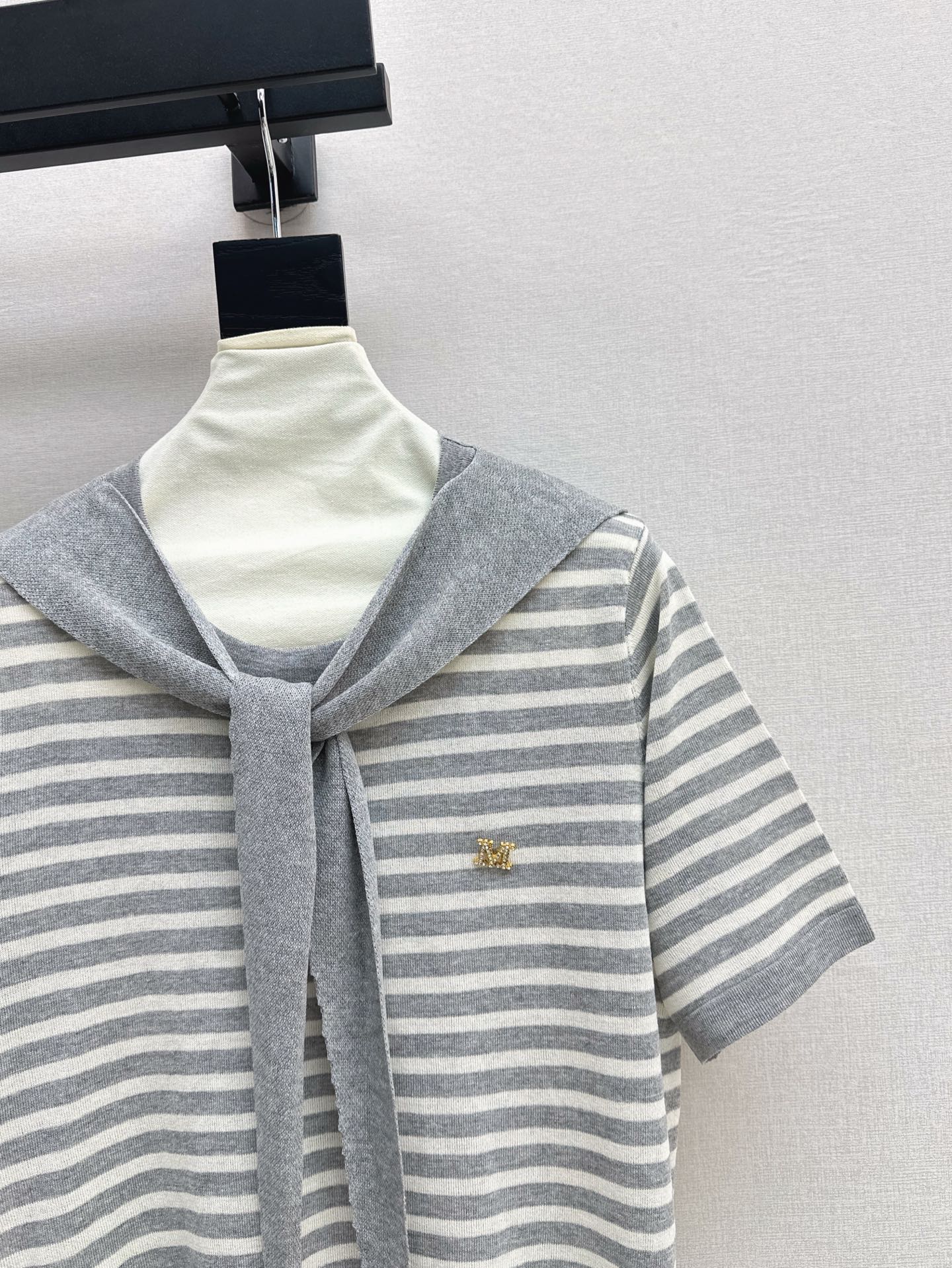 MaxM* 25ss shawl sweater