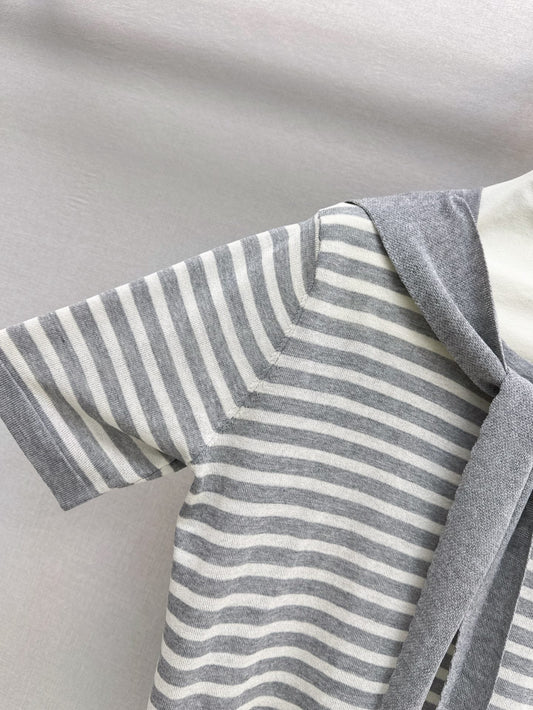 MaxM* 25ss shawl sweater