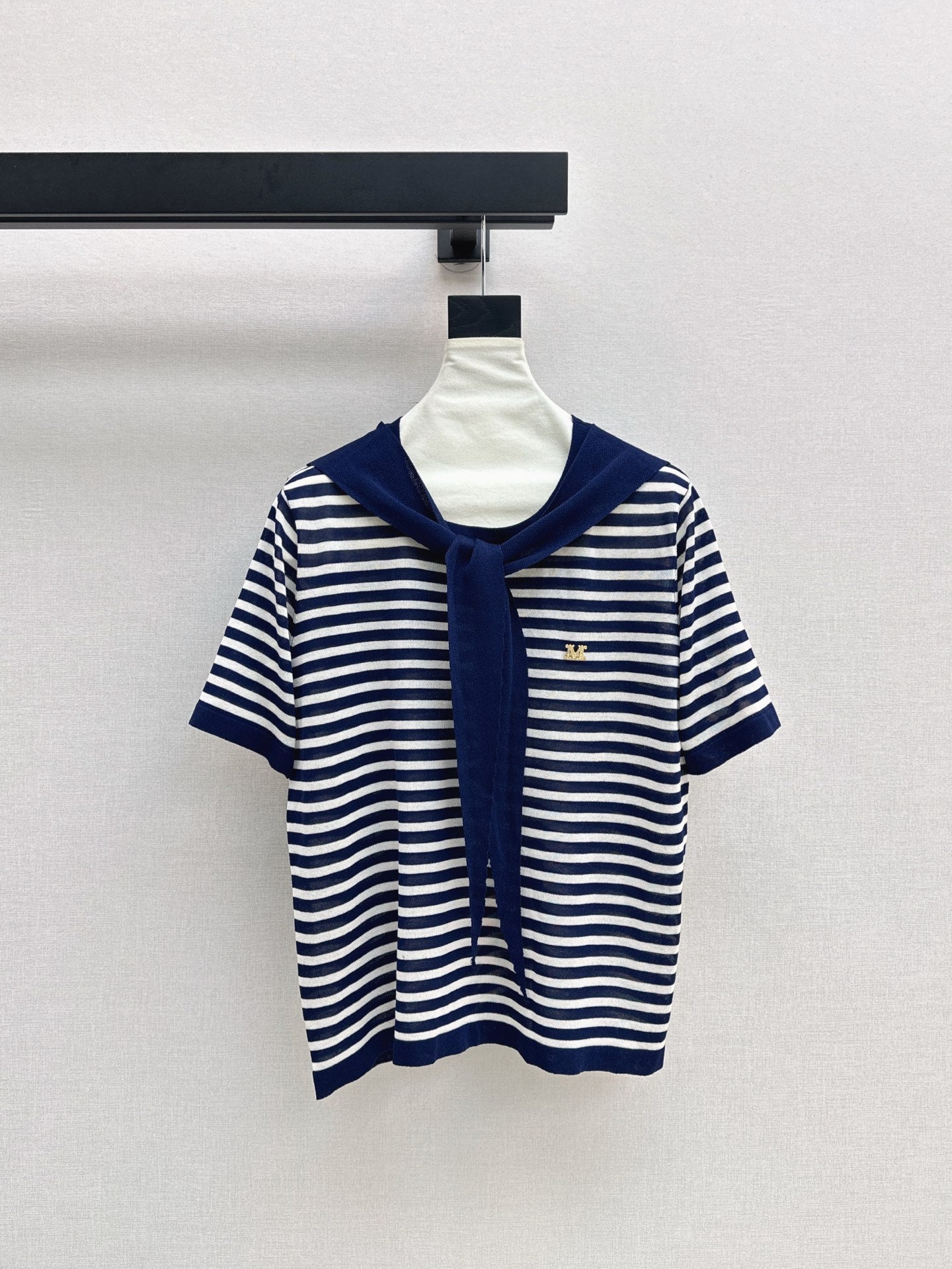 MaxM* 25ss shawl sweater