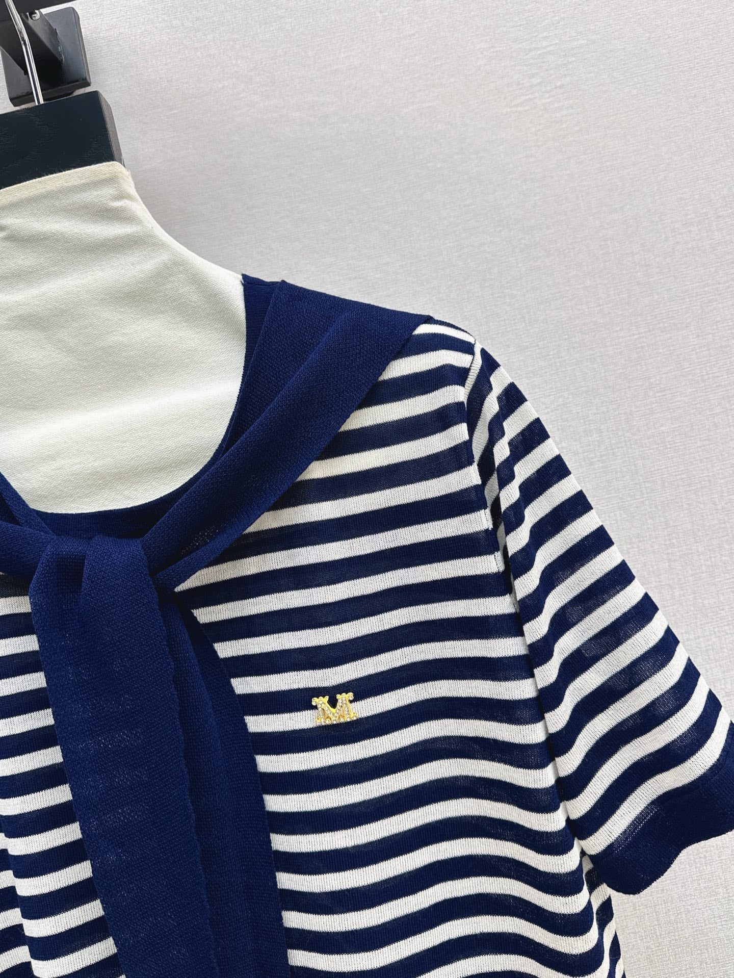 MaxM* 25ss shawl sweater